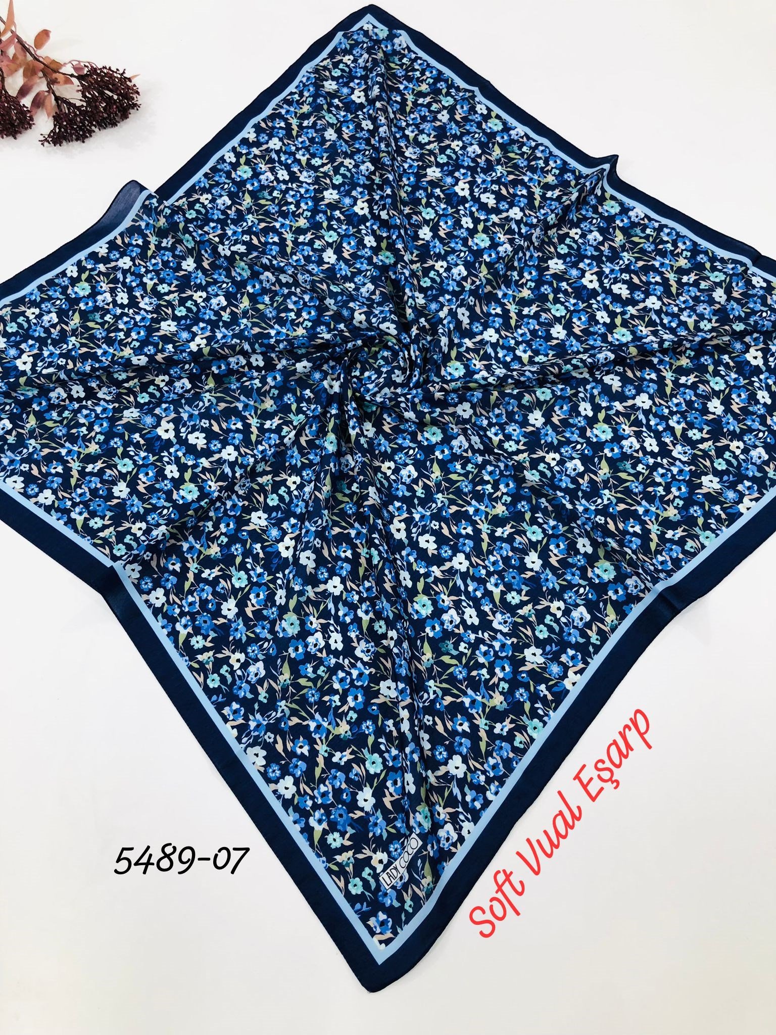 5489 Soft Vual Eşarp