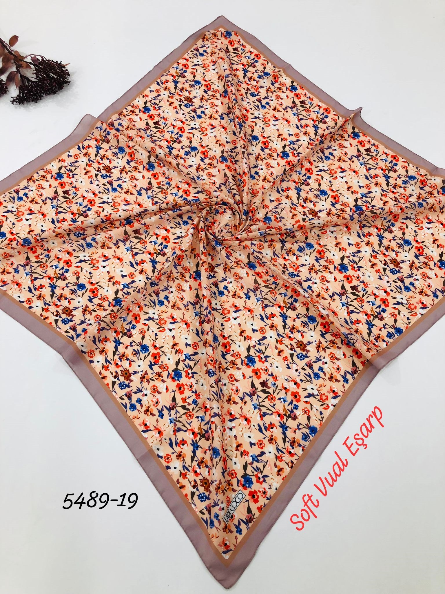 5489 Soft Vual Eşarp
