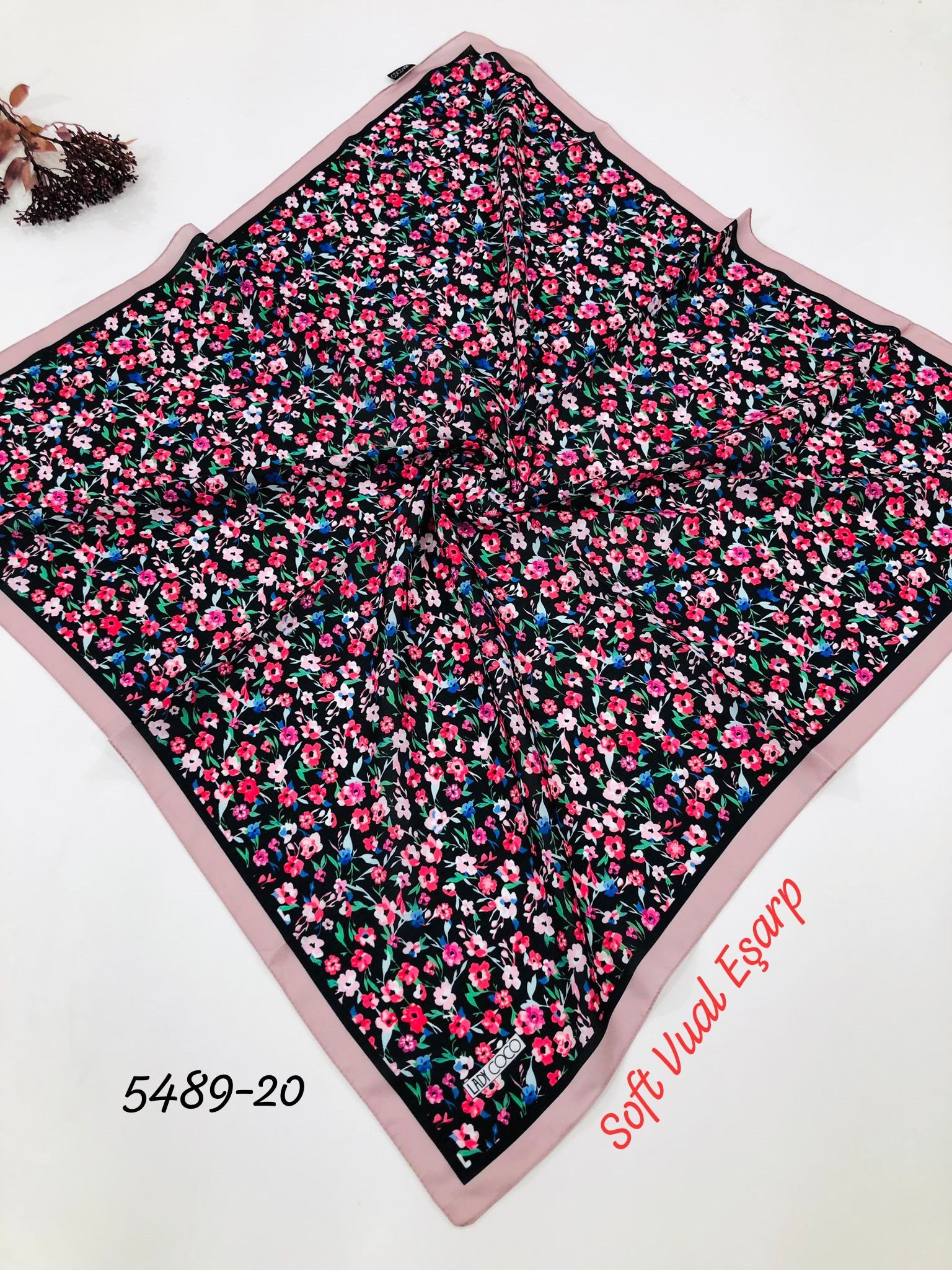 5489 Soft Vual Eşarp
