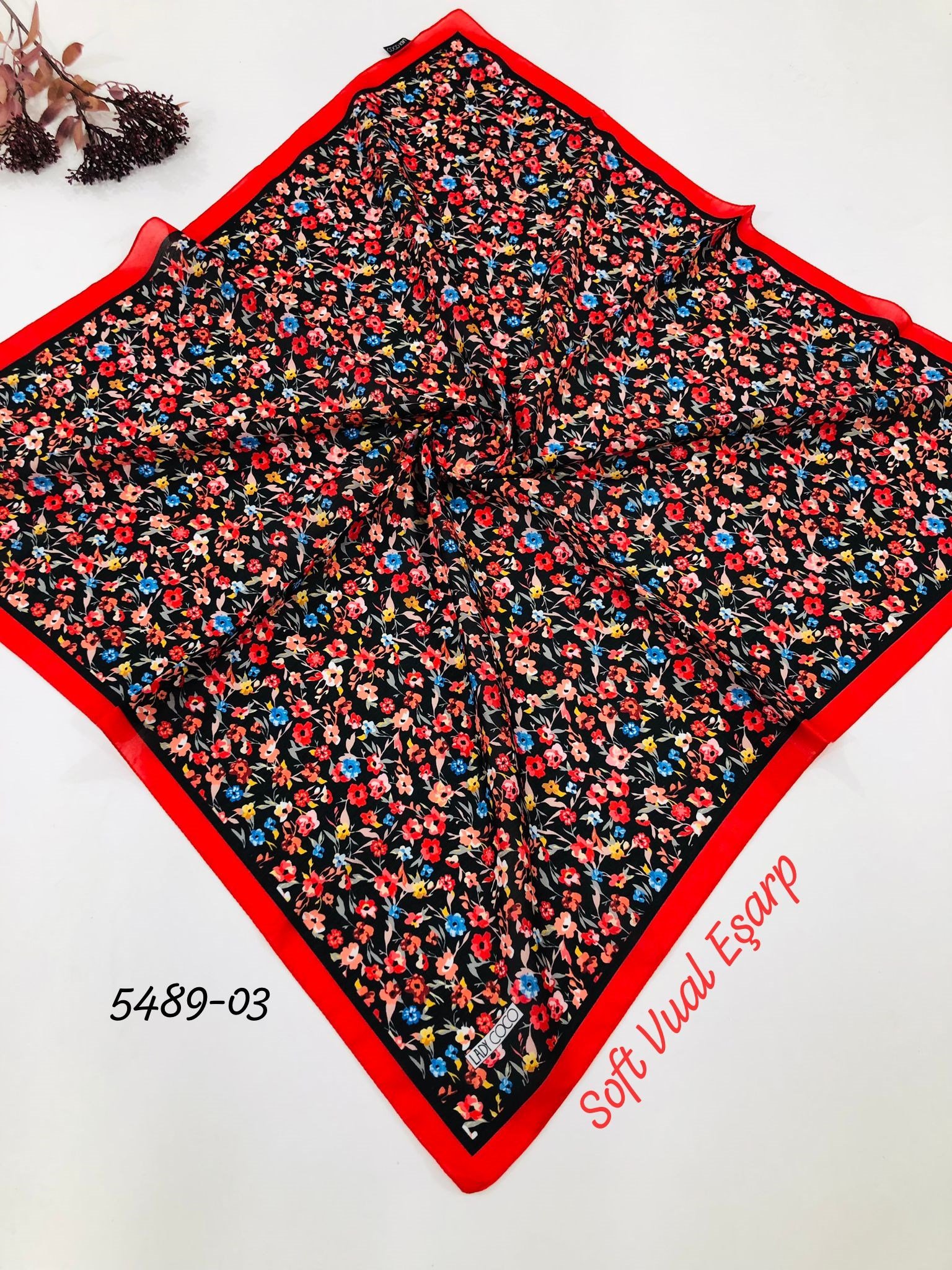 5489 Soft Vual Eşarp