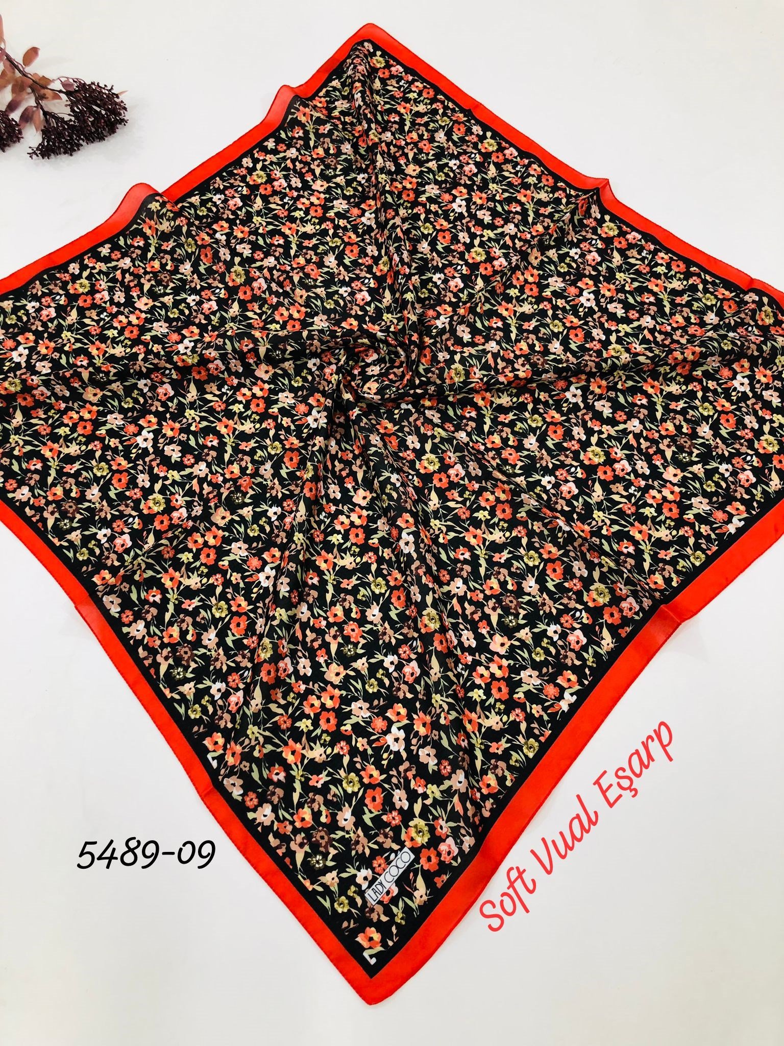 5489 Soft Vual Eşarp