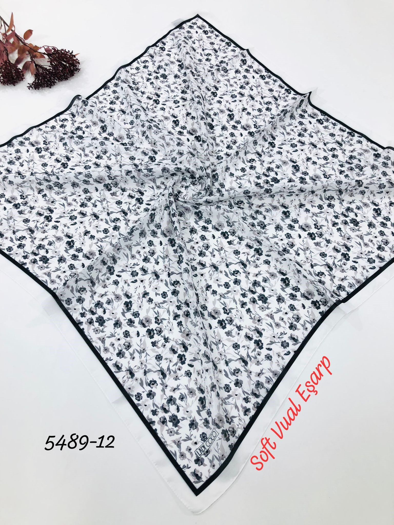 5489 Soft Vual Eşarp