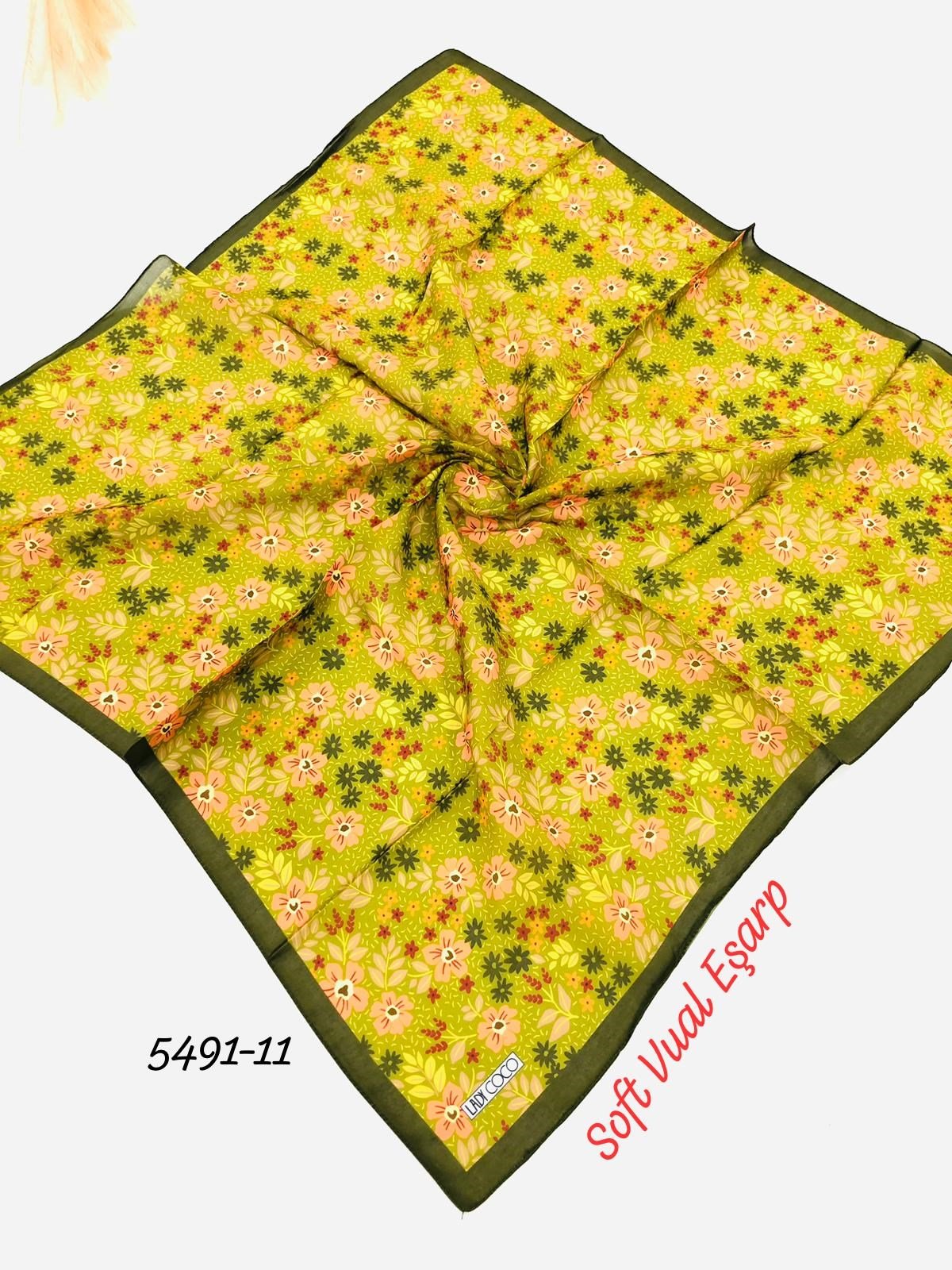 5491 Soft Vual Eşarp
