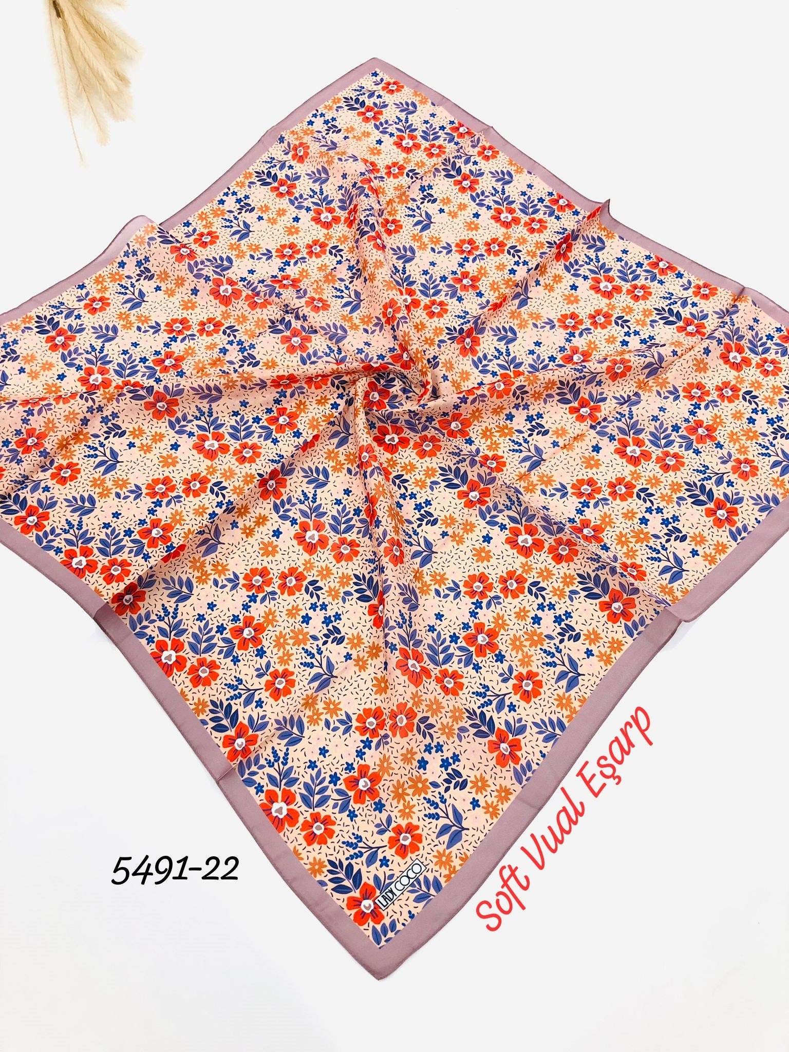 5491 Soft Vual Eşarp