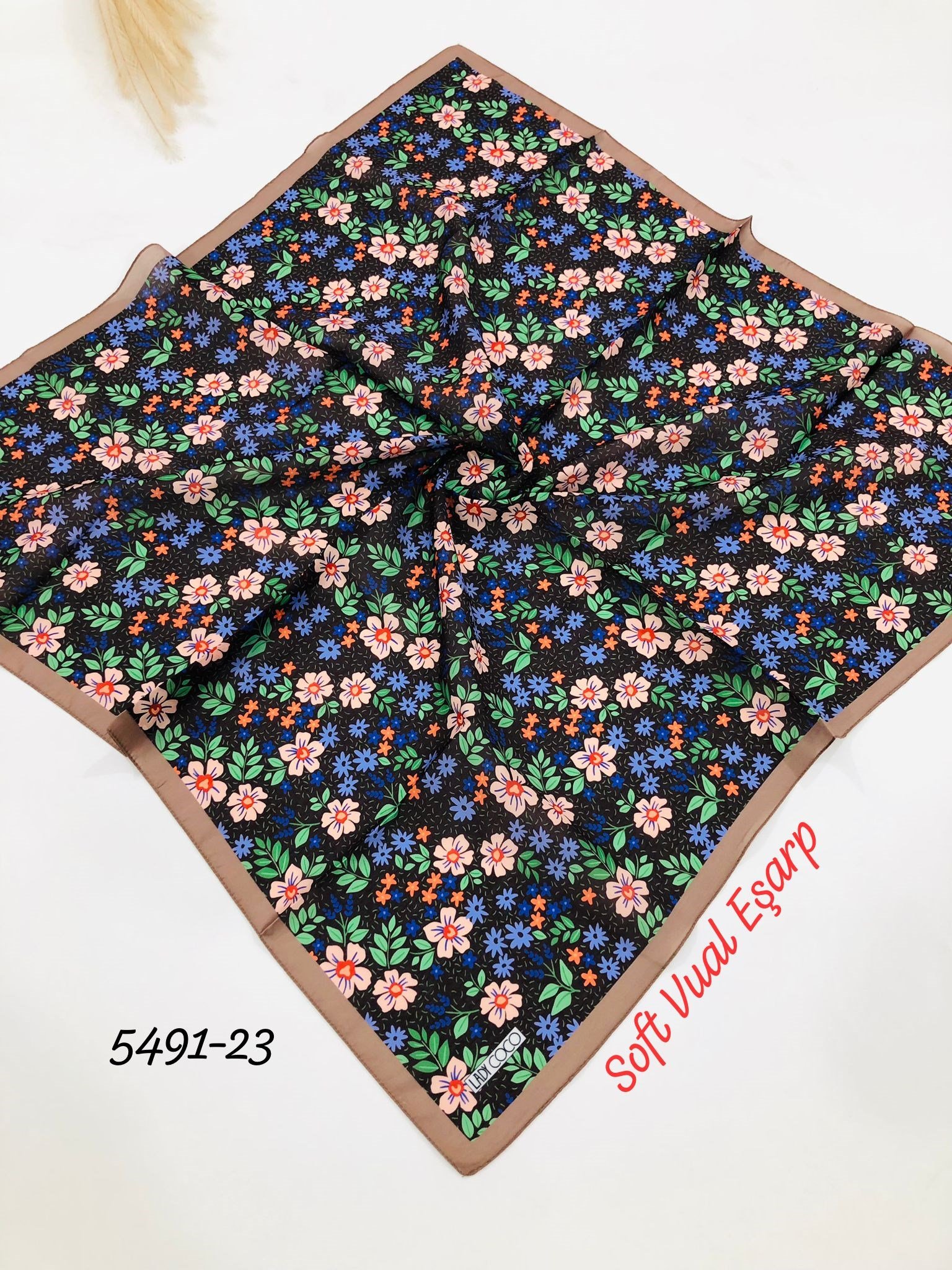 5491 Soft Vual Eşarp