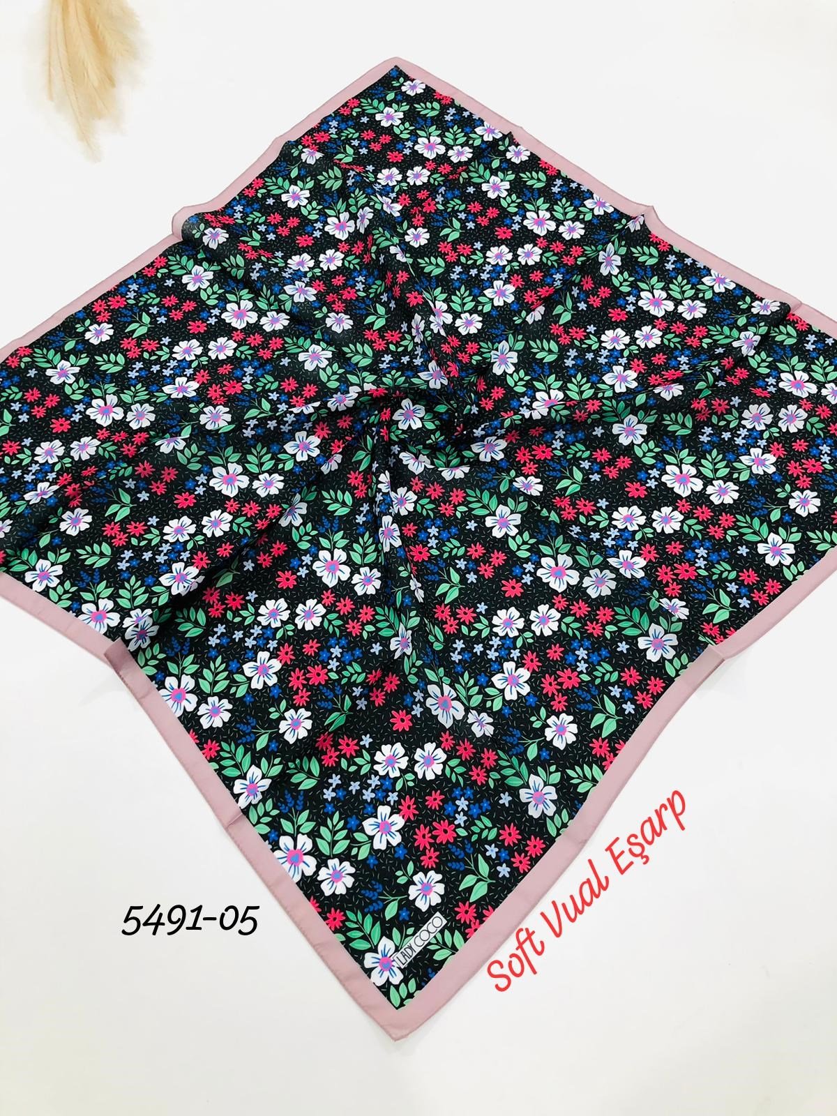 5491 Soft Vual Eşarp