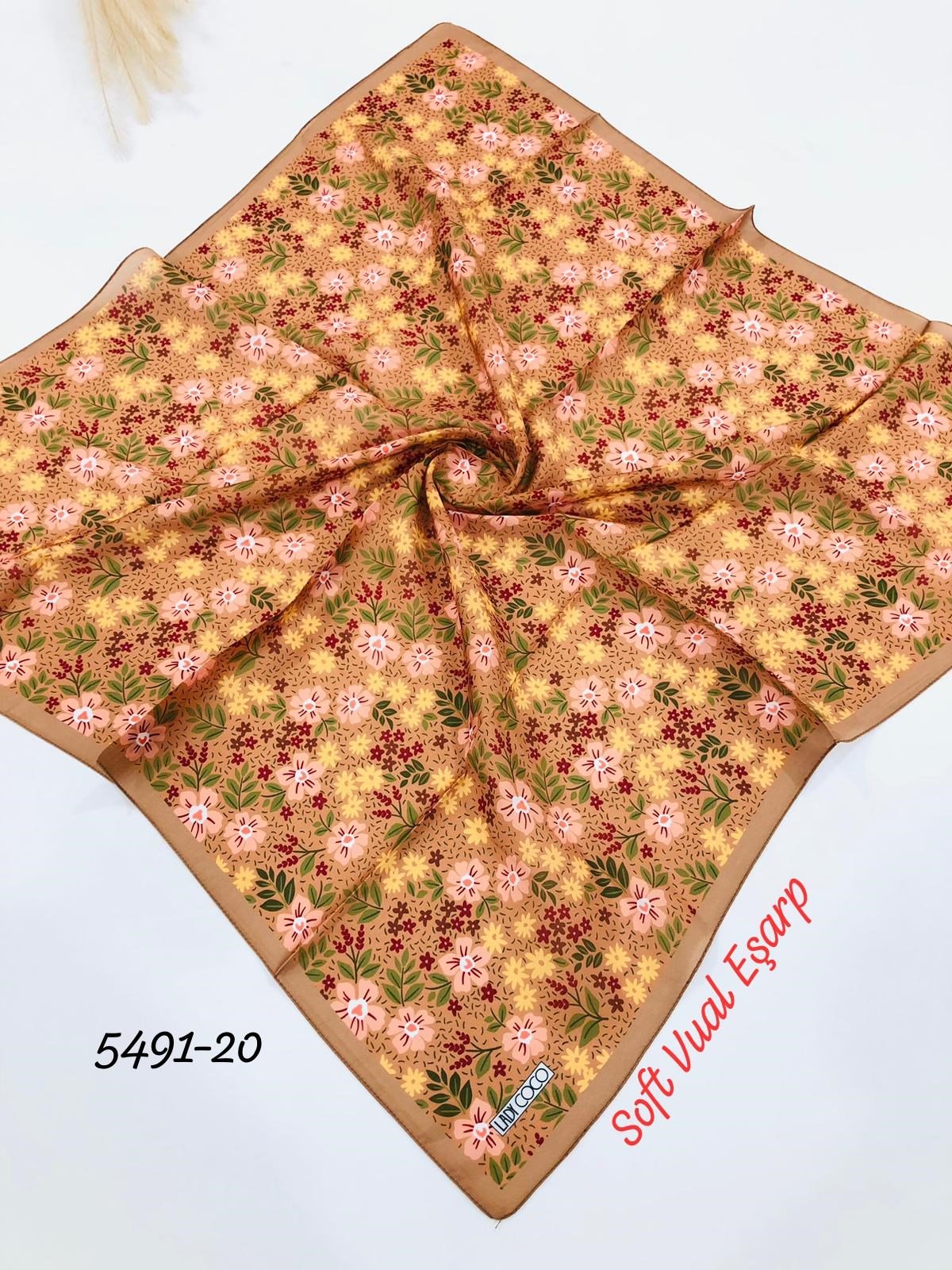 5491 Soft Vual Eşarp