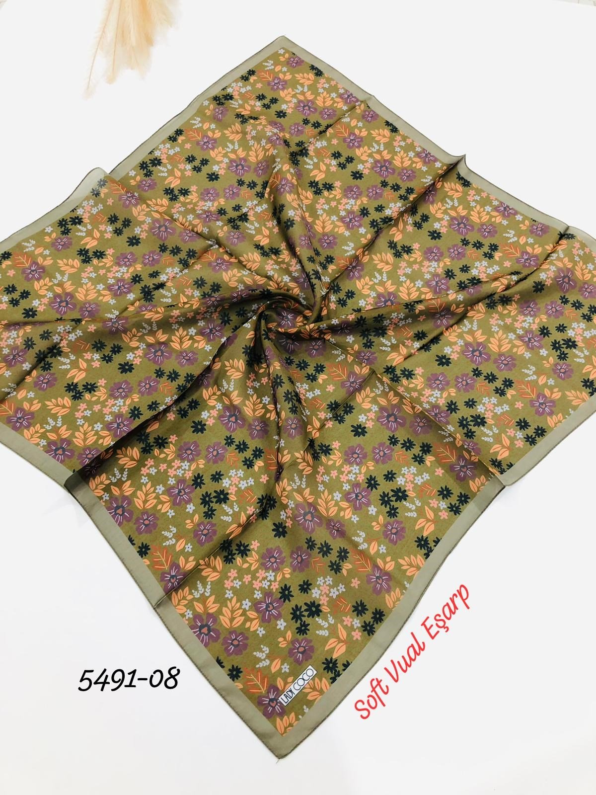 5491 Soft Vual Eşarp