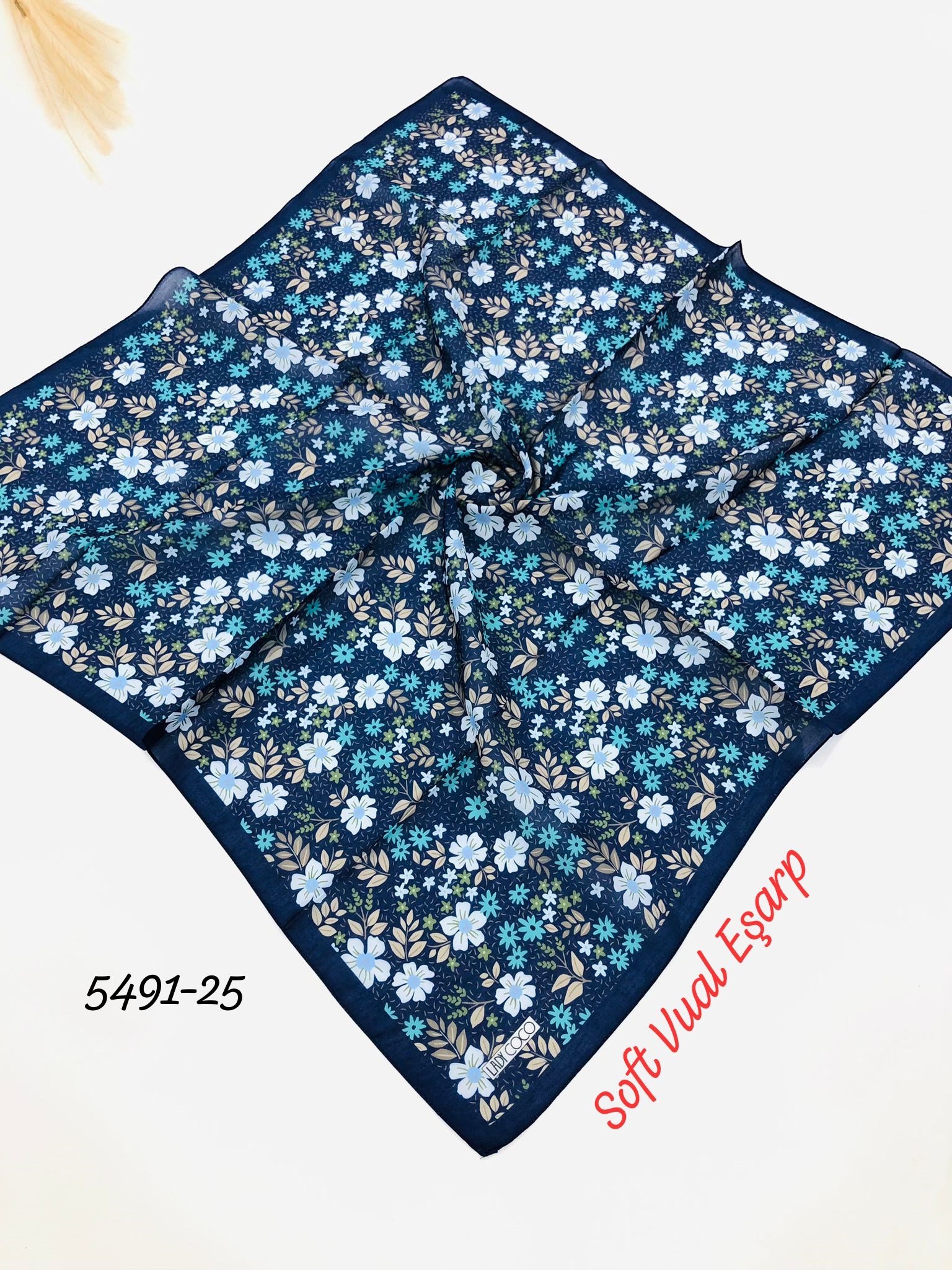 5491 Soft Vual Eşarp