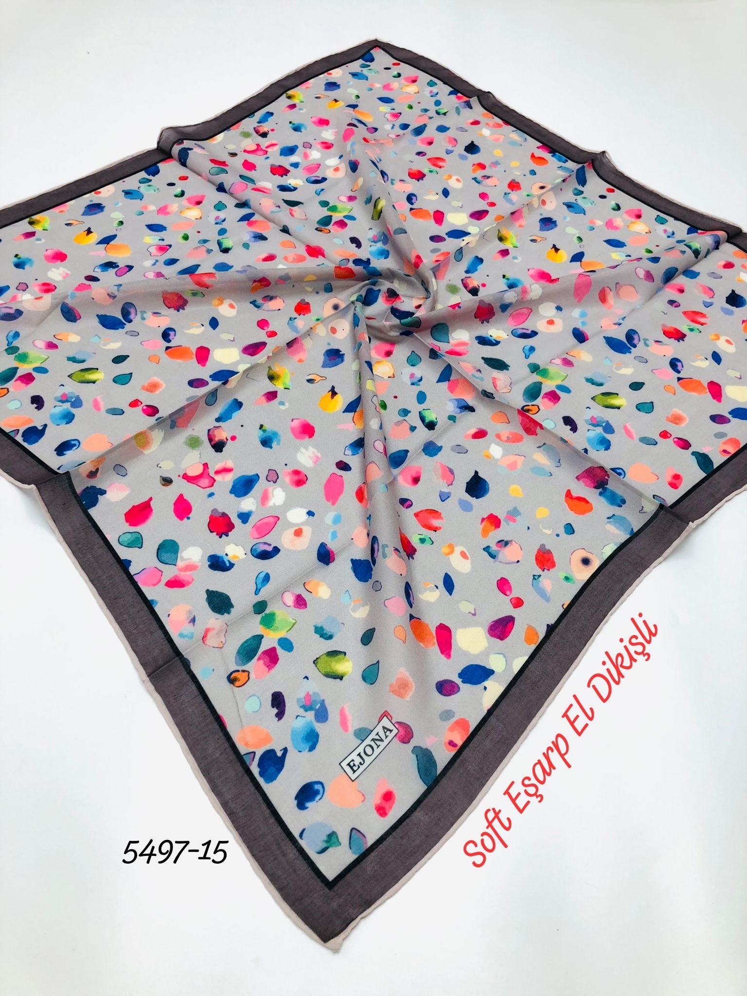 5497 Soft Eşarp El Dikiş