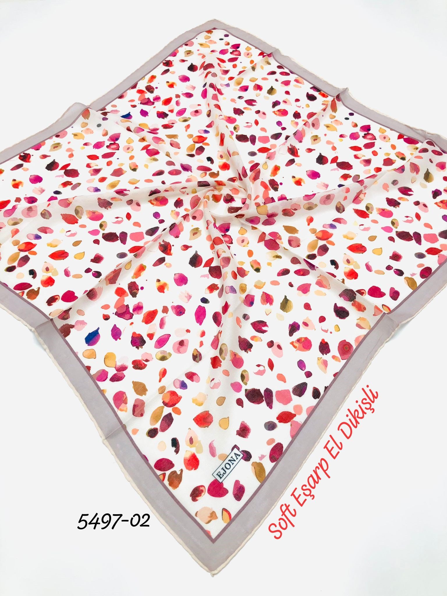 5497 Soft Eşarp El Dikiş