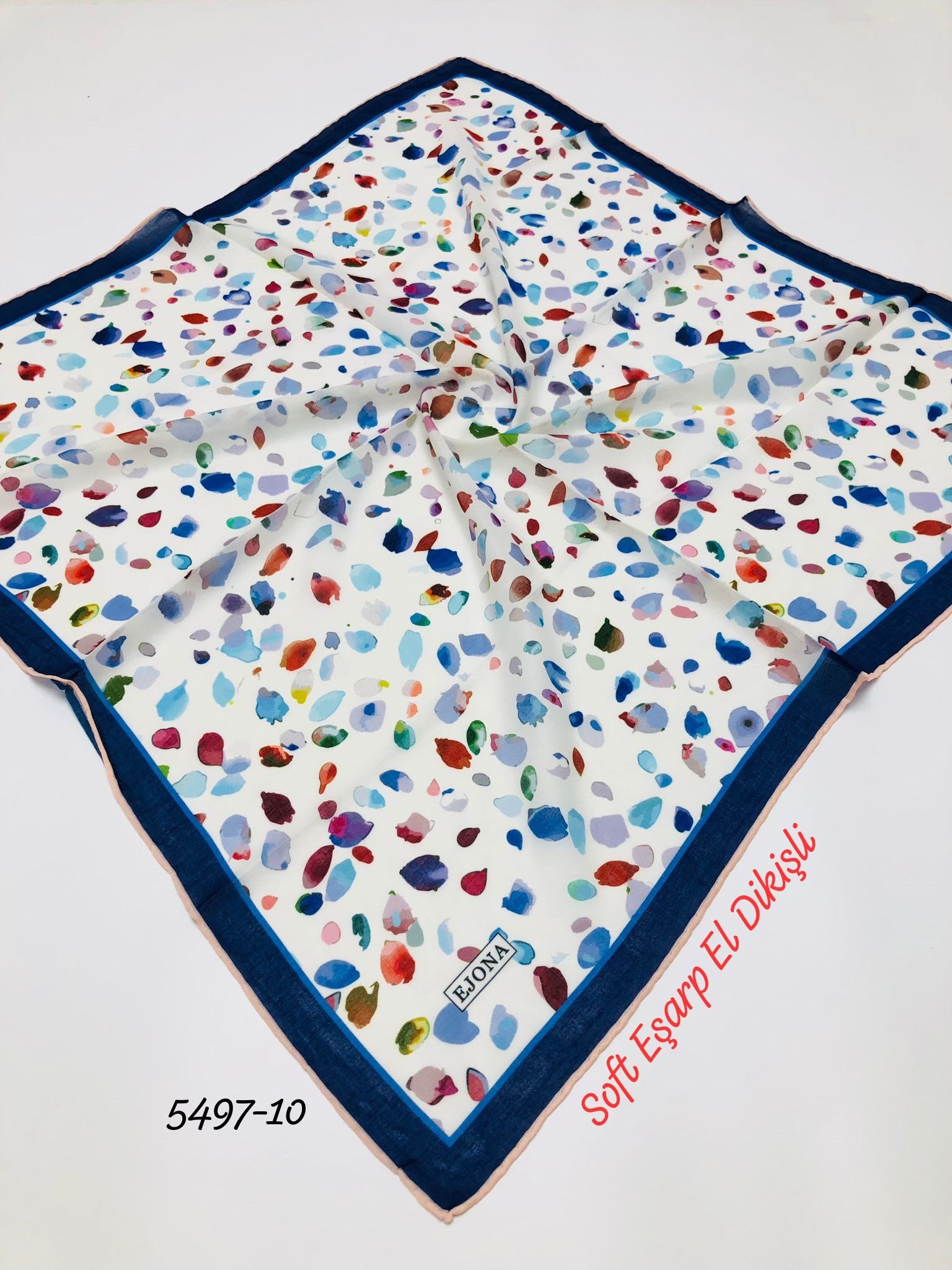 5497 Soft Eşarp El Dikiş
