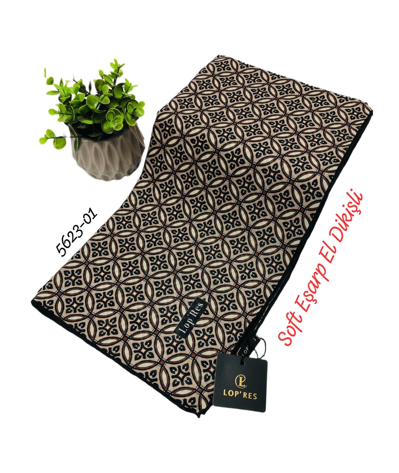 5623 Lop'Res Soft Eşarp