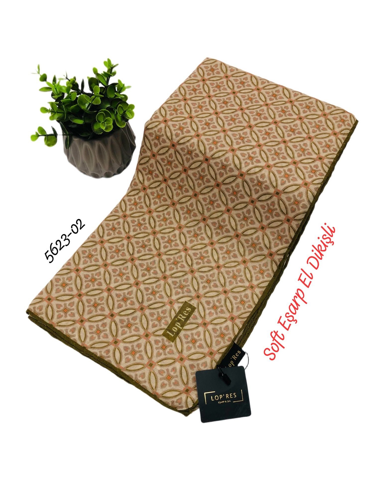 5623 Lop'Res Soft Eşarp