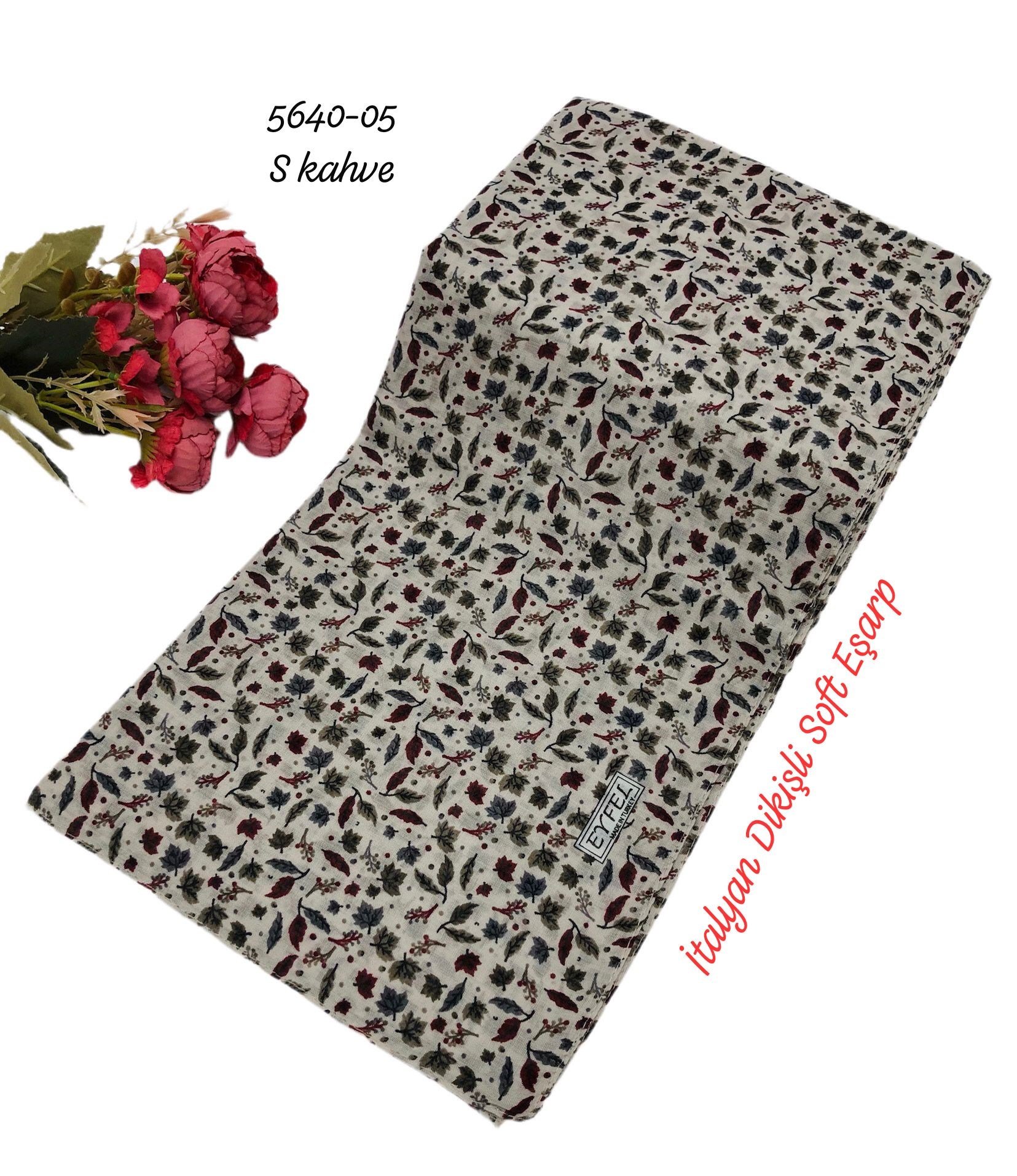 5640 İtalyan Dikişli (Yazlık) Soft Eşarp