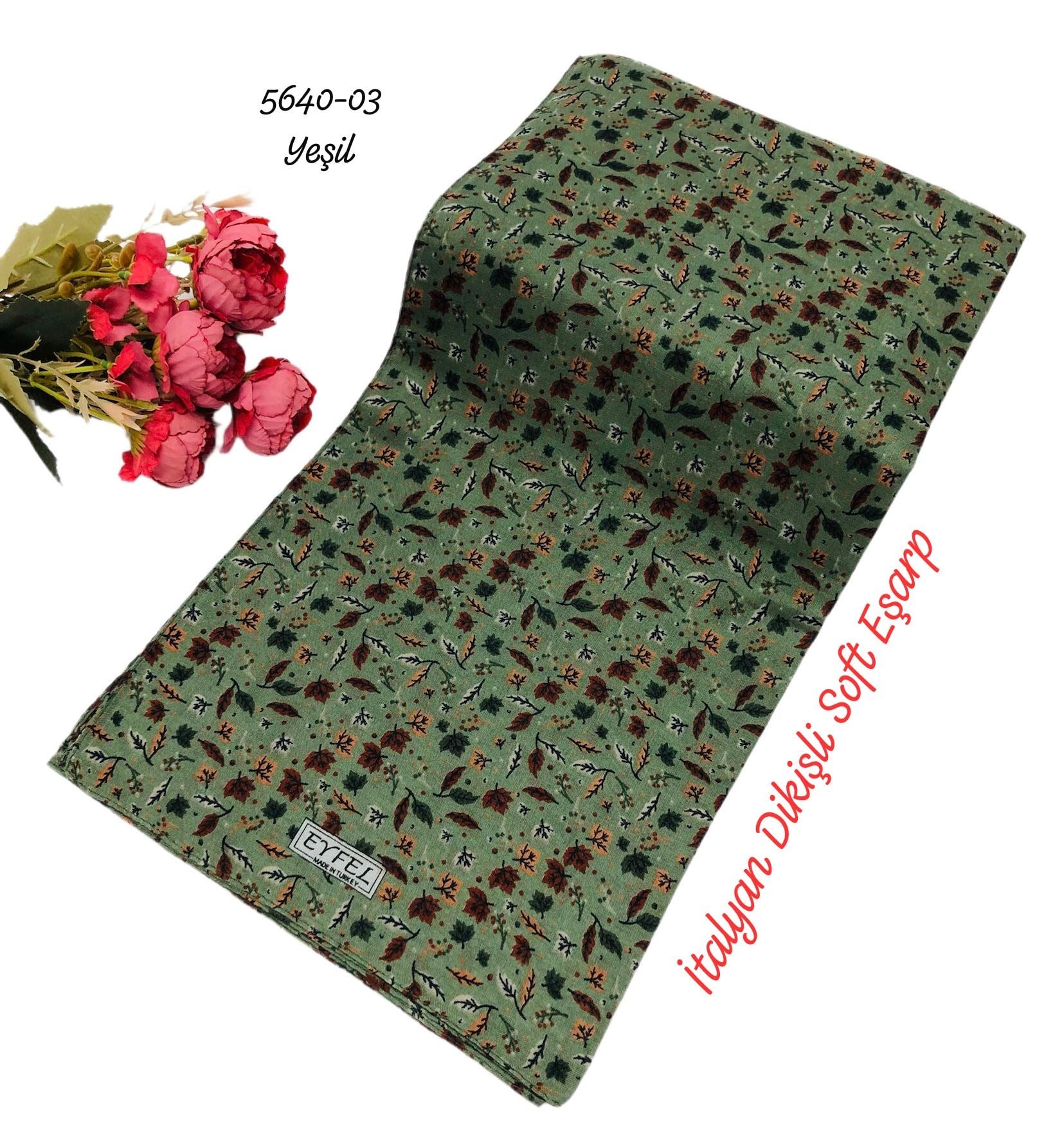 5640 İtalyan Dikişli (Yazlık) Soft Eşarp