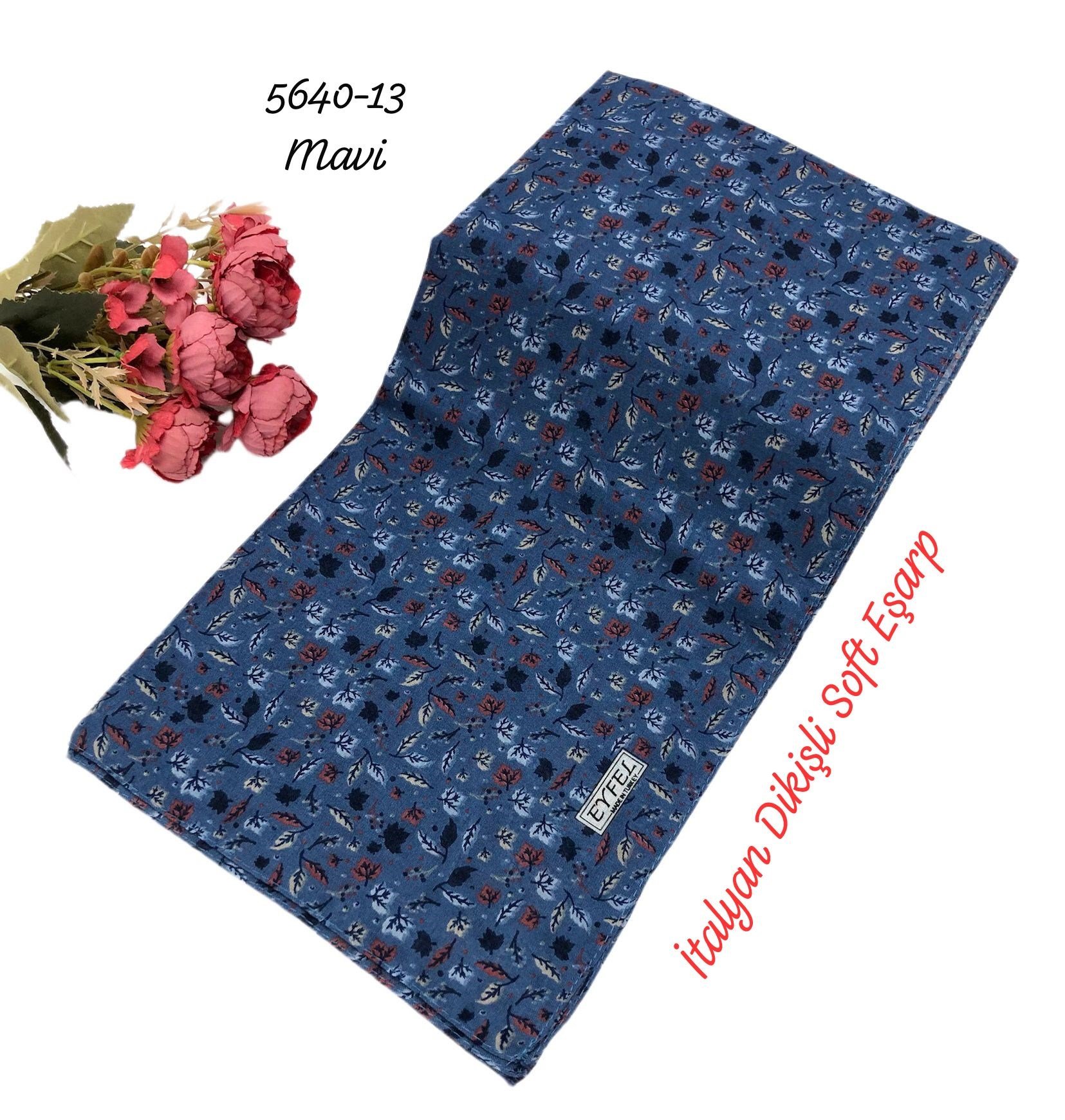 5640 İtalyan Dikişli (Yazlık) Soft Eşarp