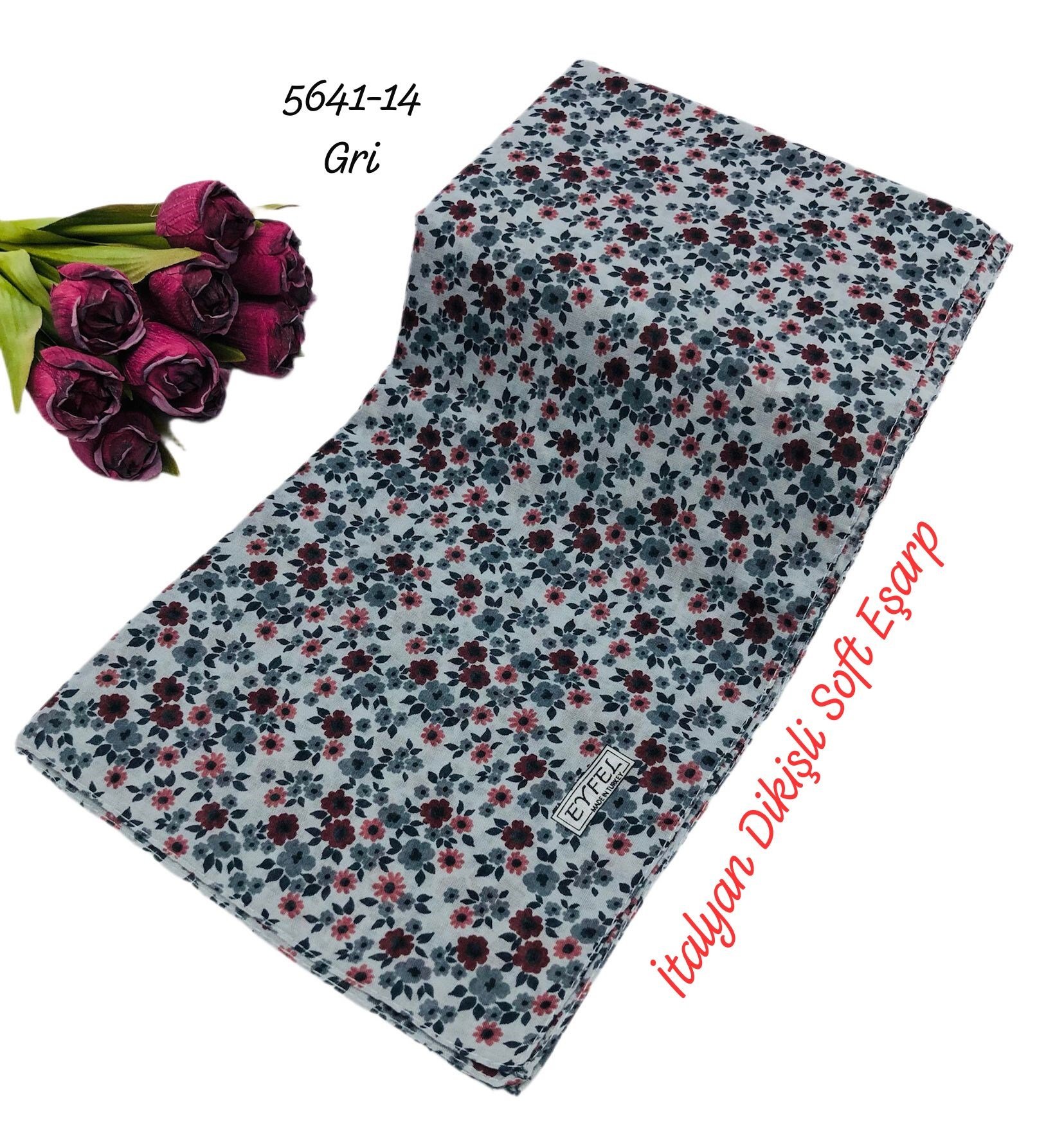 5641 İtalyan Dikişli (Yazlık) Soft Eşarp