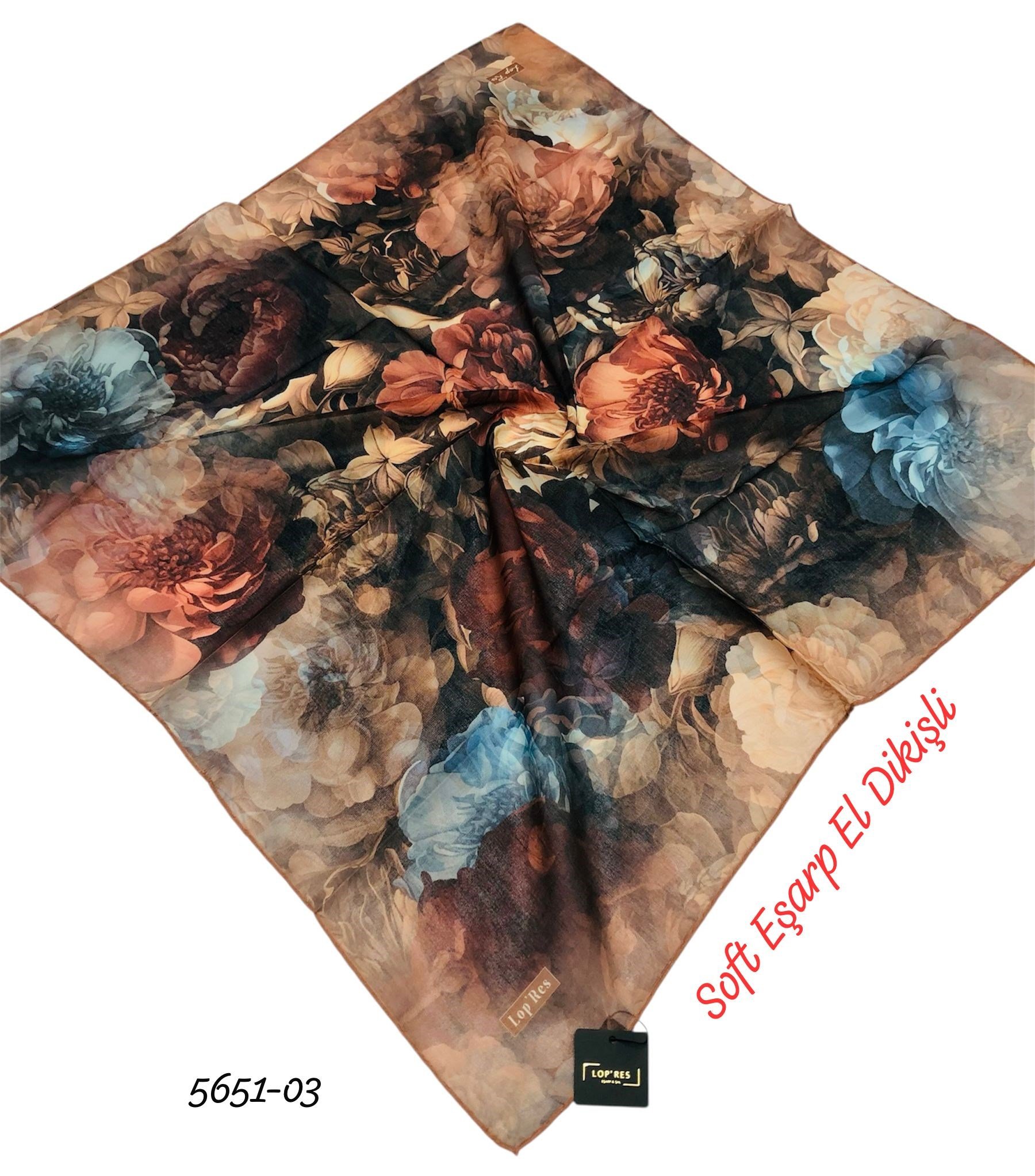 5651 Lop'Res Soft Eşarp