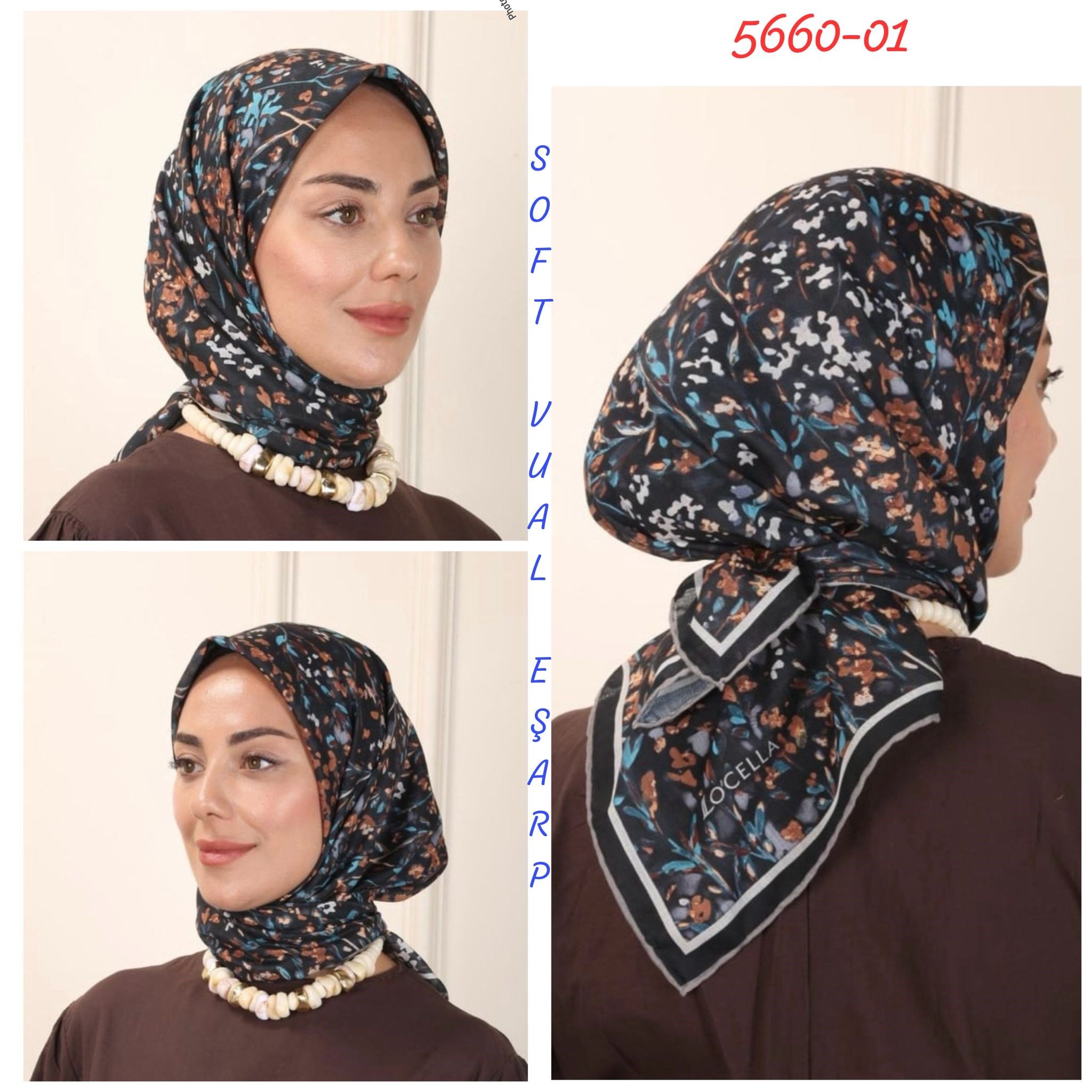 5660 Locella Soft Vual Eşarp