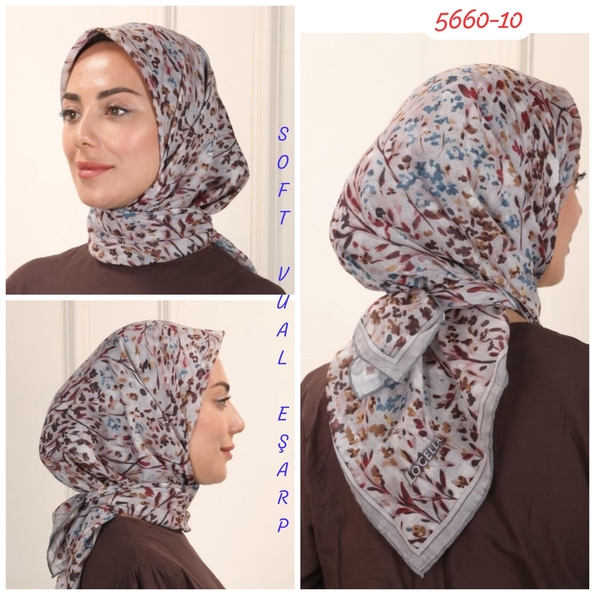 5660 Locella Soft Vual Eşarp