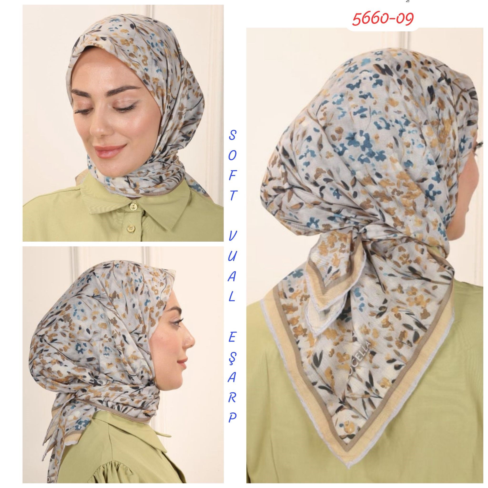 5660 Locella Soft Vual Eşarp