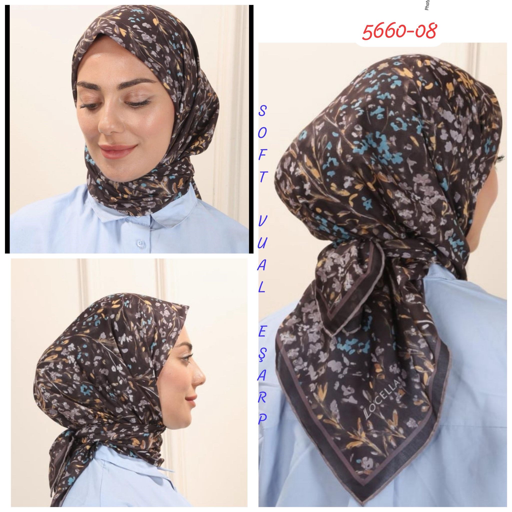 5660 Locella Soft Vual Eşarp