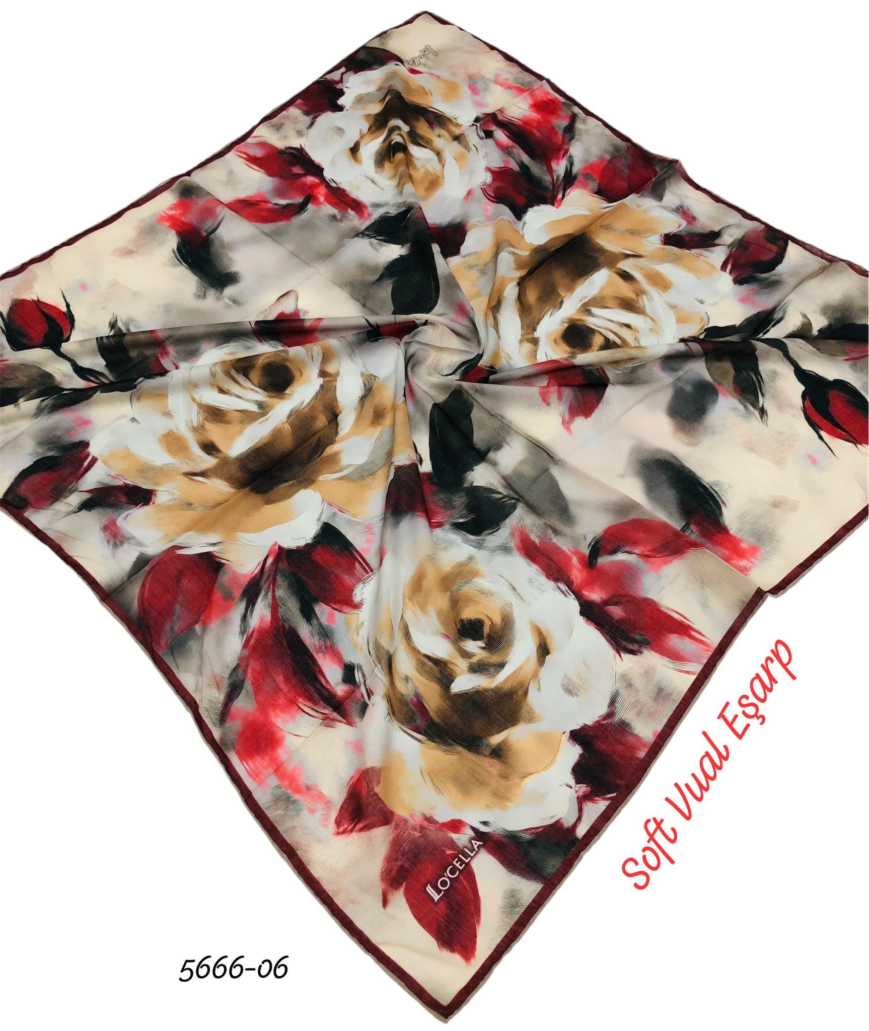 5666 Locella Soft Vual Eşarp