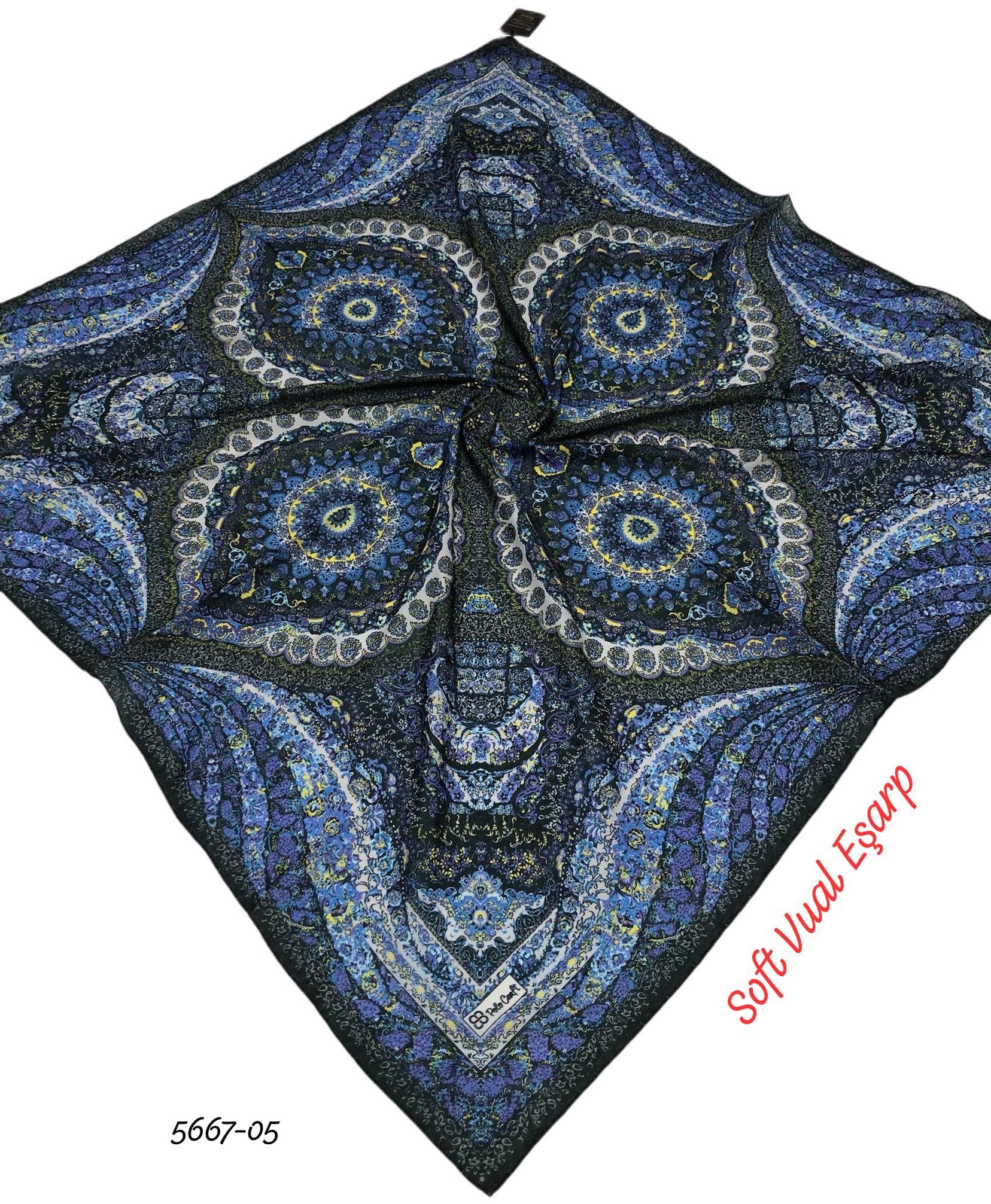5667 Polocraft Soft Vual Eşarp