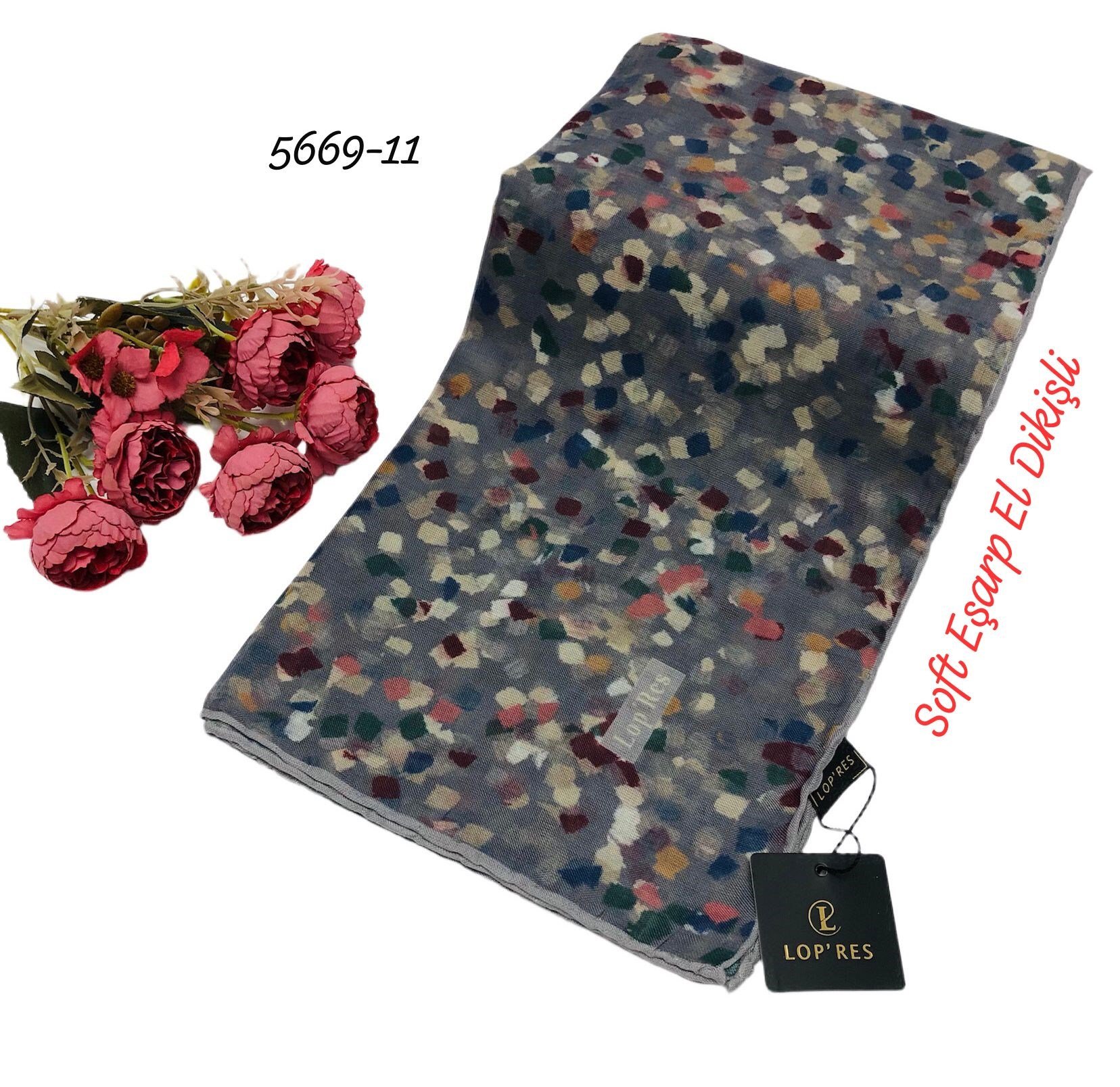 5669 Lop'Res Soft Eşarp