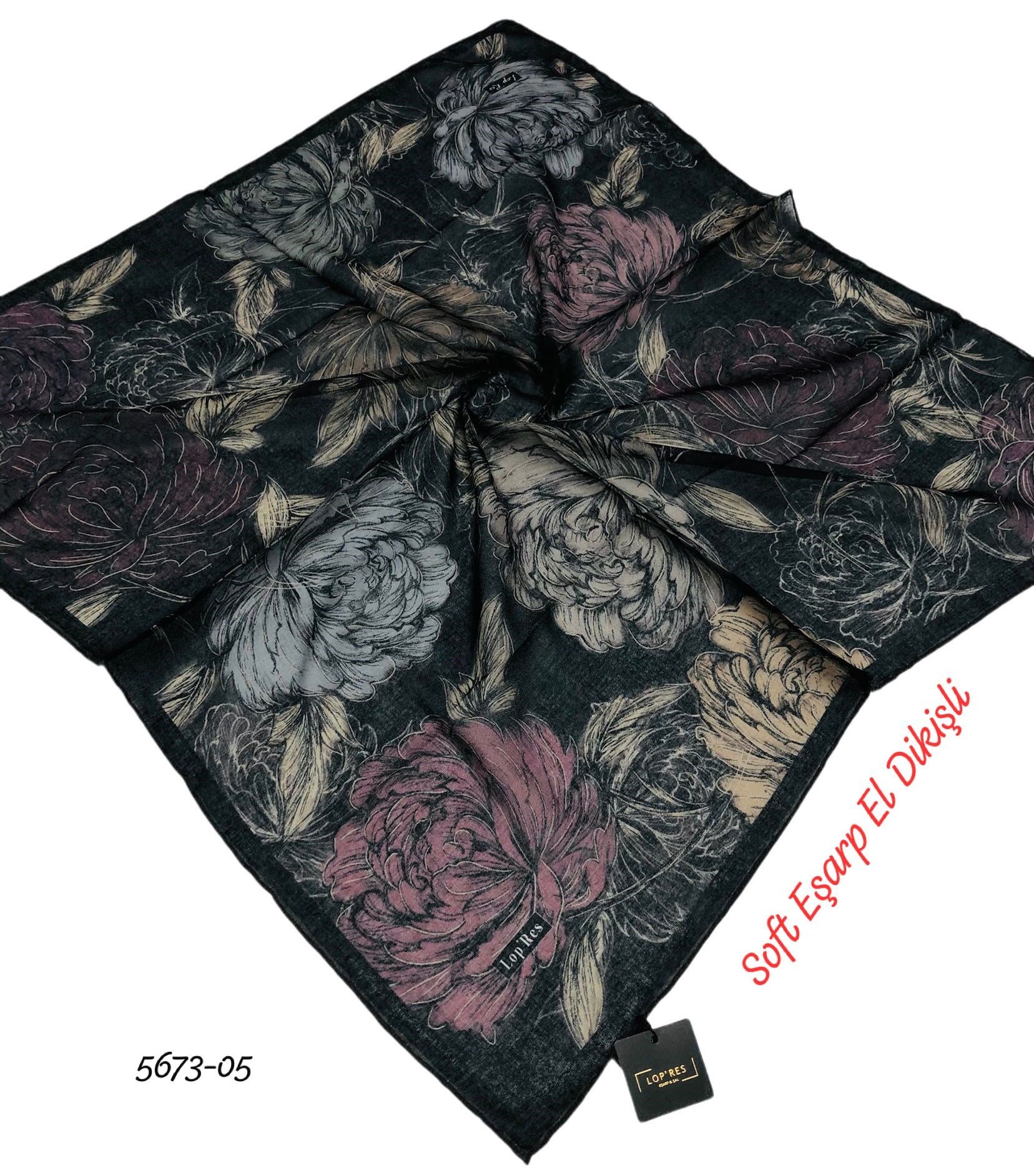 5673 Lop'Res Soft Eşarp