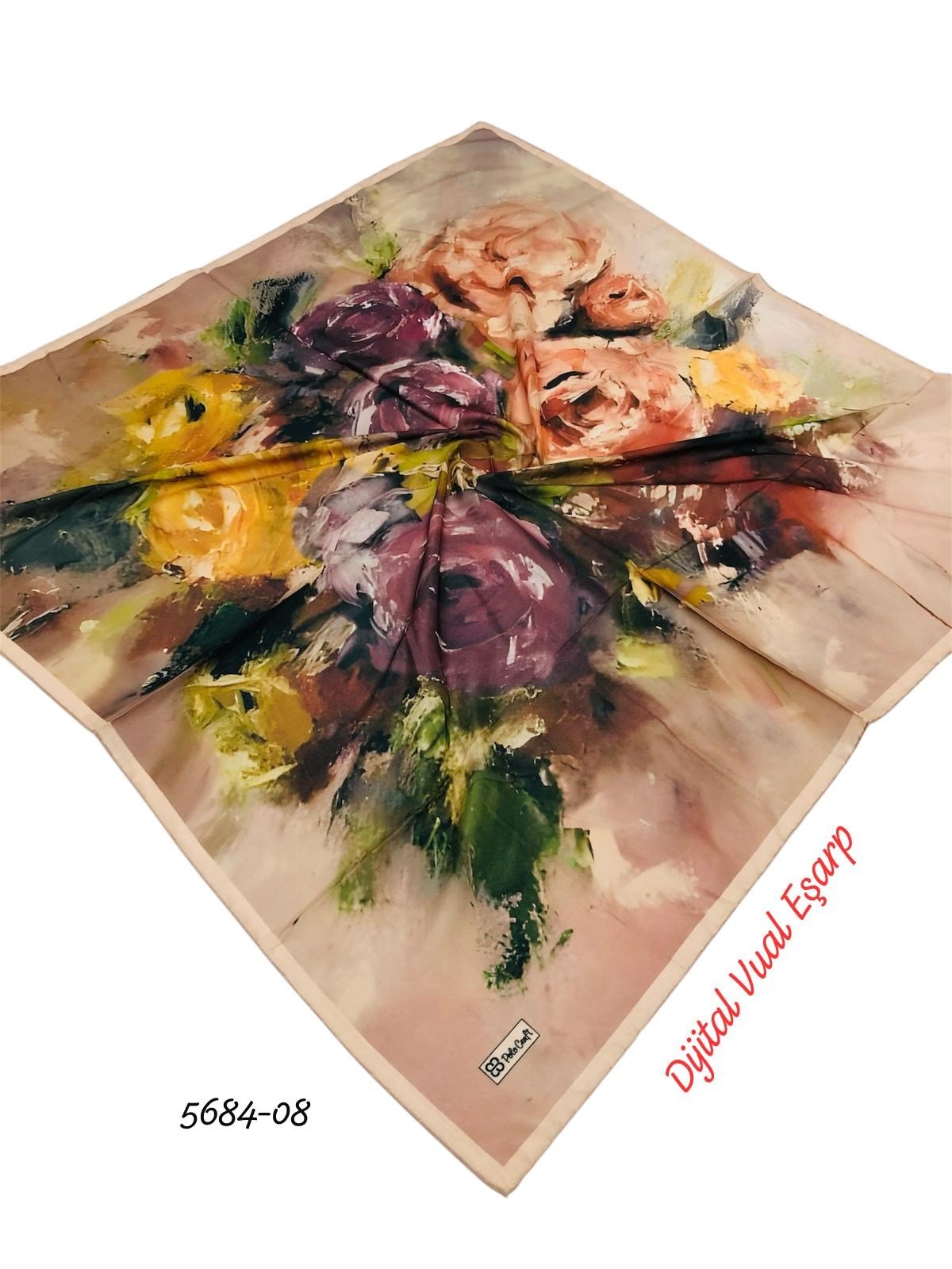5684 Dijital Vual Eşarp