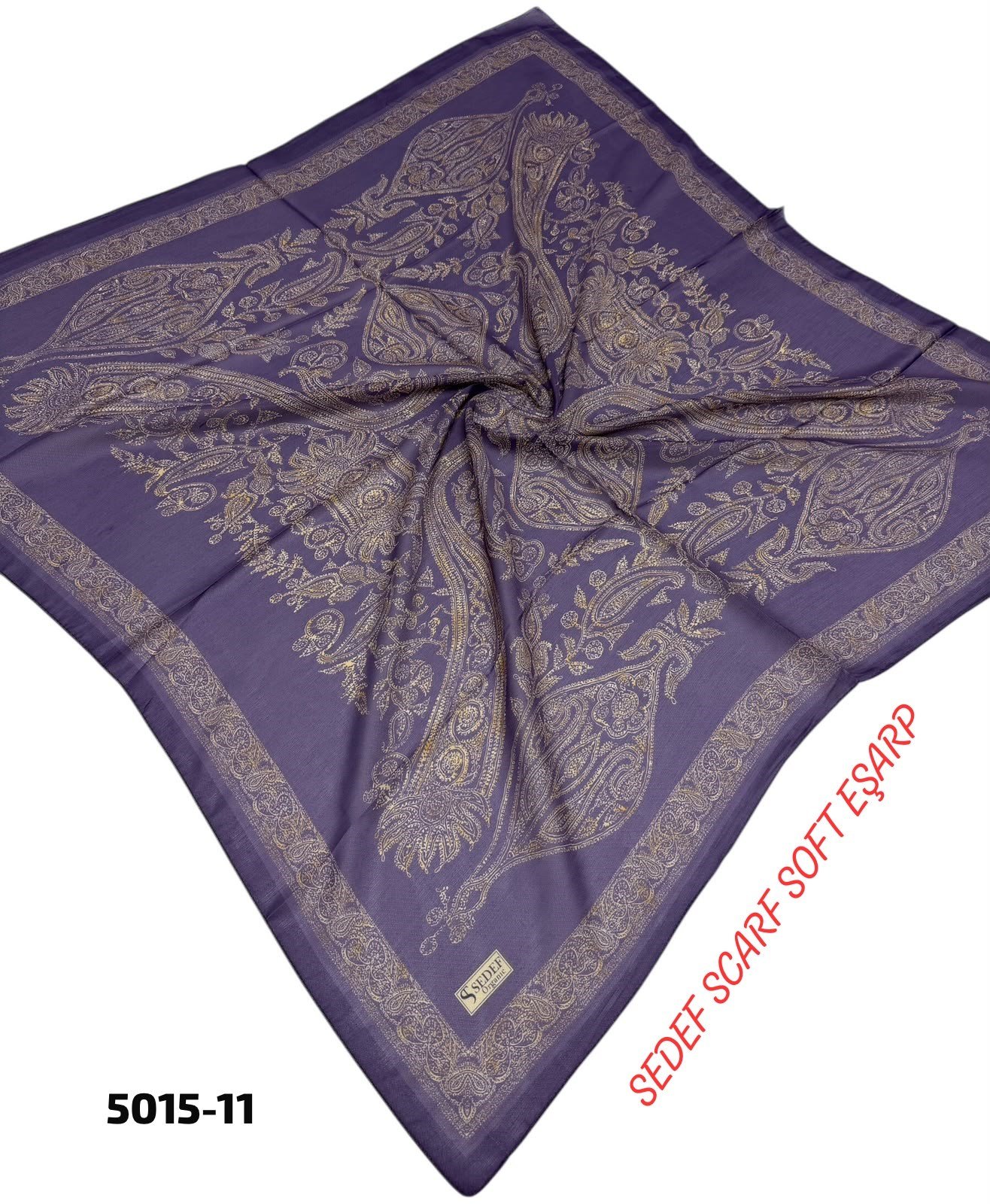 Sedef Scarf Organik Soft Eşarp