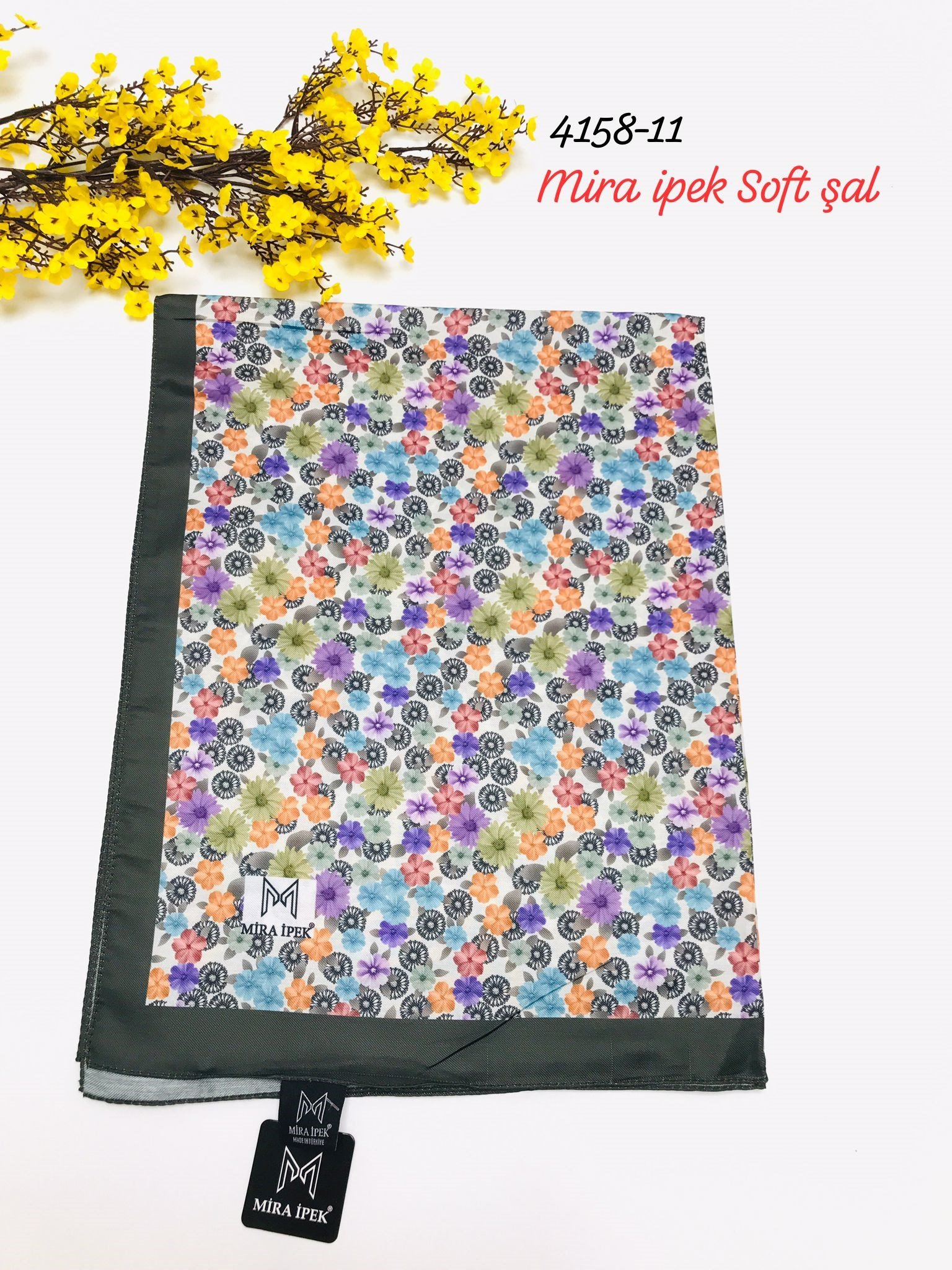 4158 Dijital Soft Şal