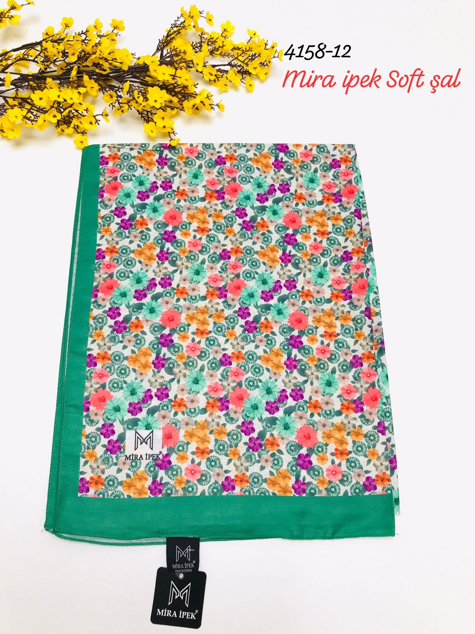 4158 Dijital Soft Şal