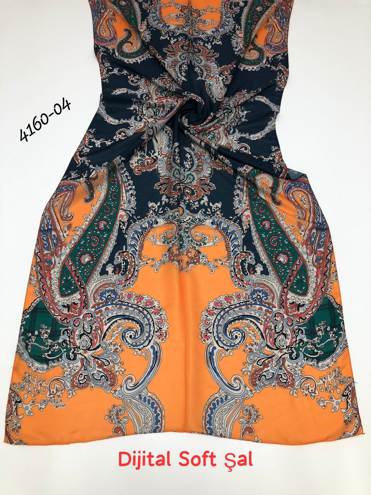 4160 Dijital Soft Şal