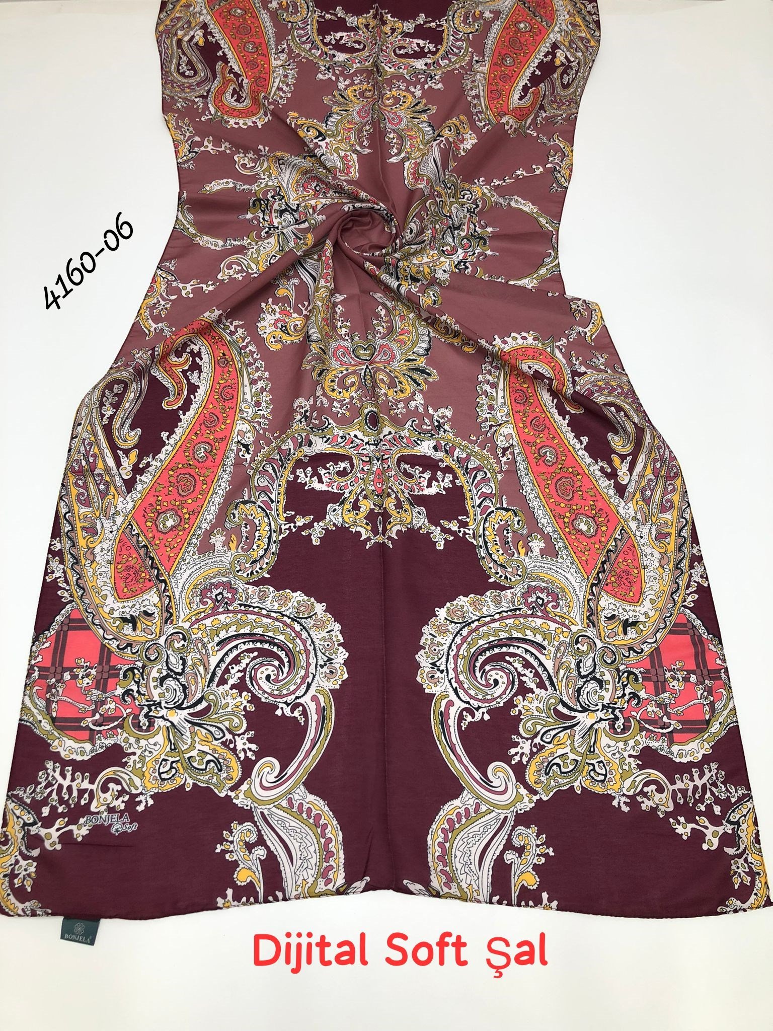 4160 Dijital Soft Şal