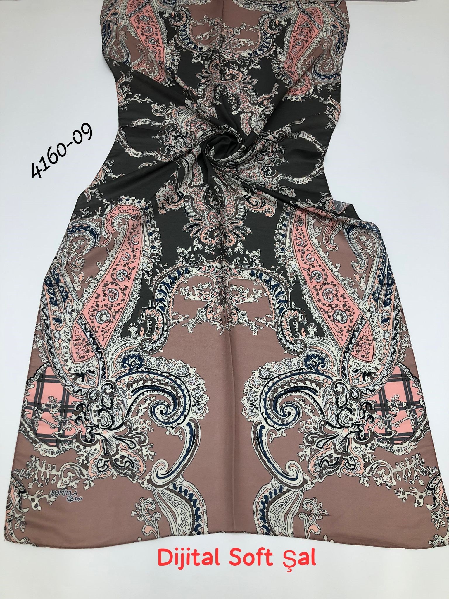 4160 Dijital Soft Şal