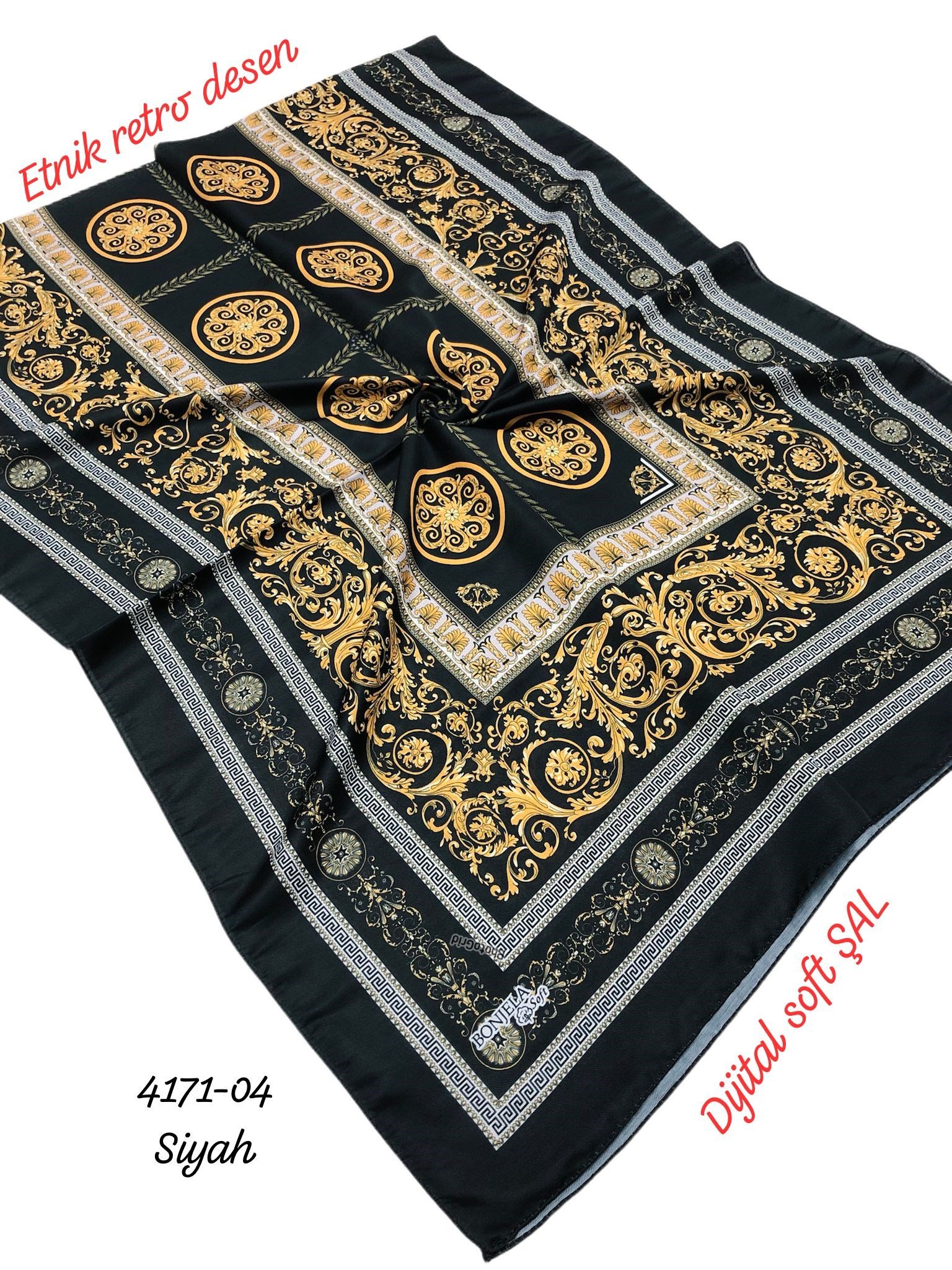 4171 Dijital Soft Şal