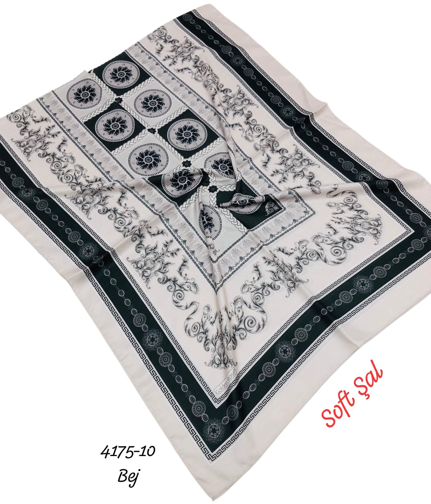 4175 GoldenRose Soft Şal