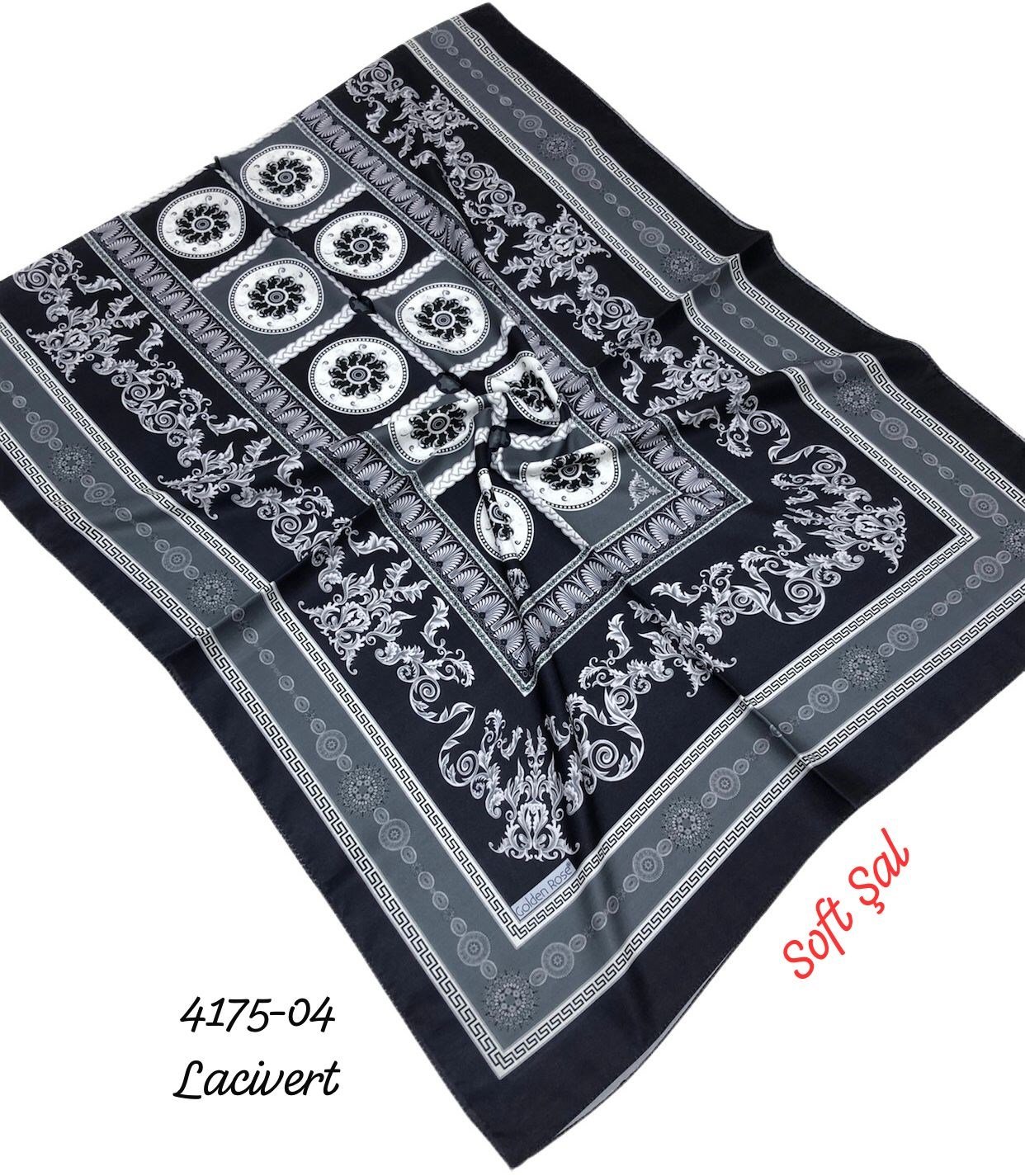 4175 GoldenRose Soft Şal