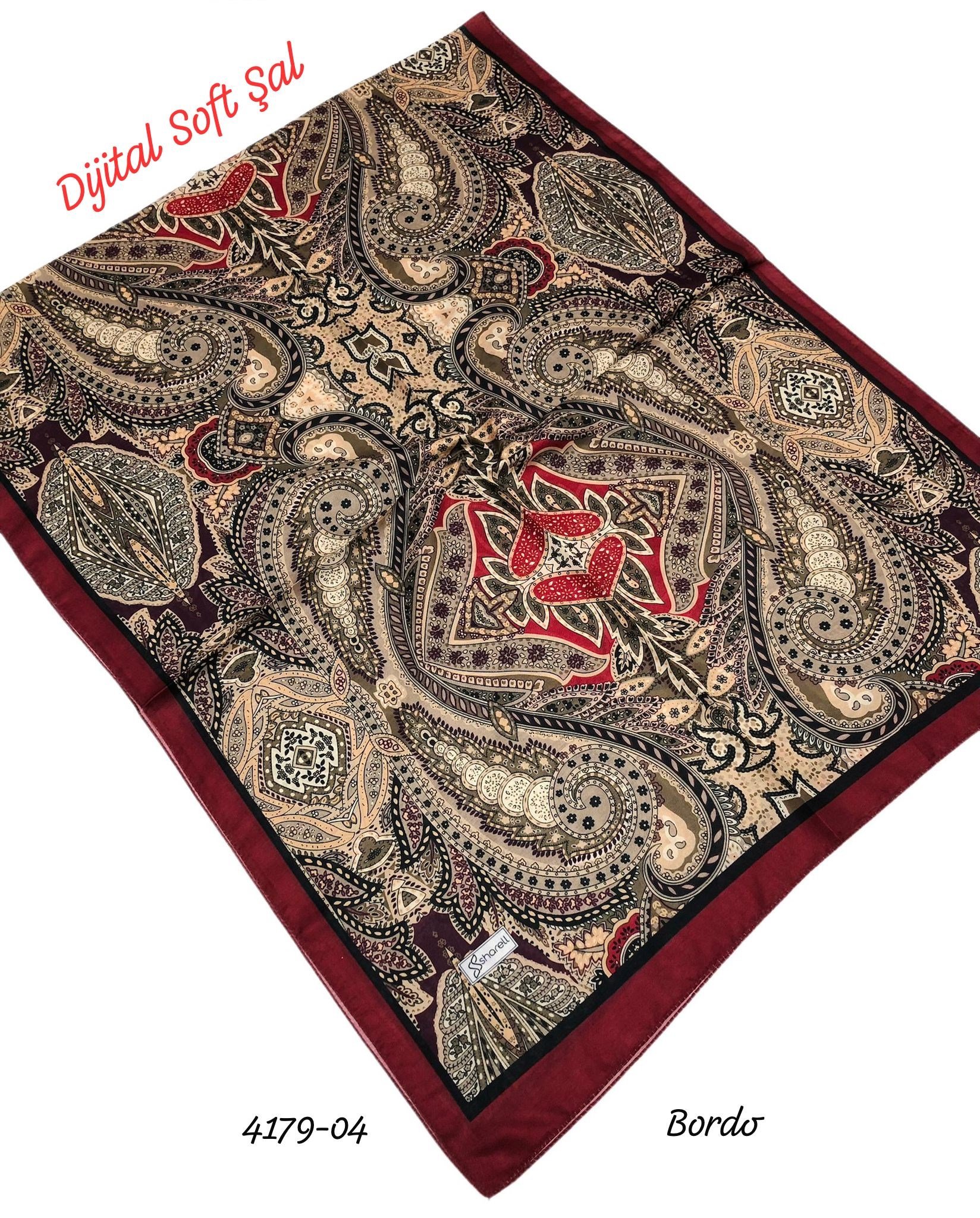 4179 Dijital Soft Şal