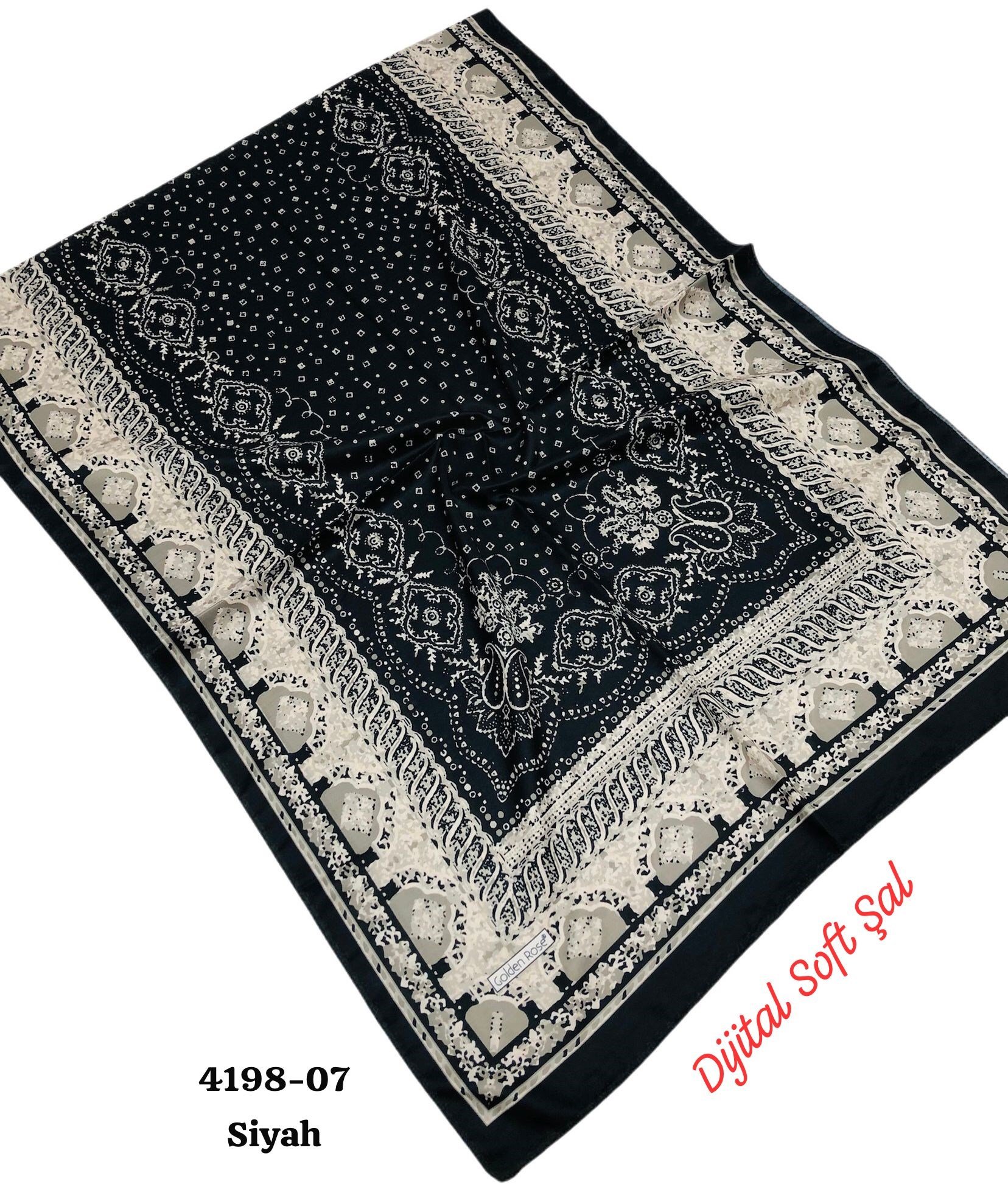 4198 Dijital Soft Şal