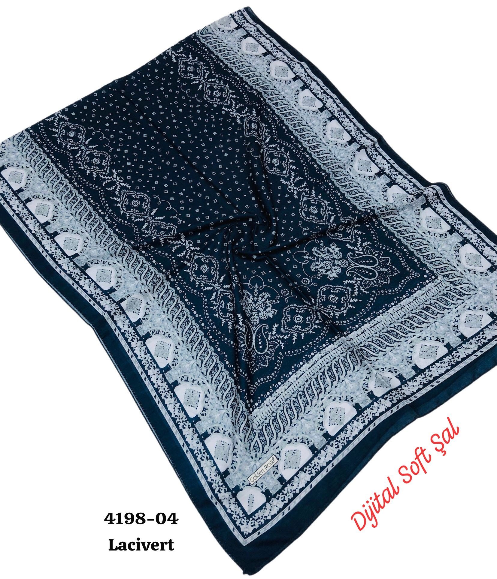 4198 Dijital Soft Şal