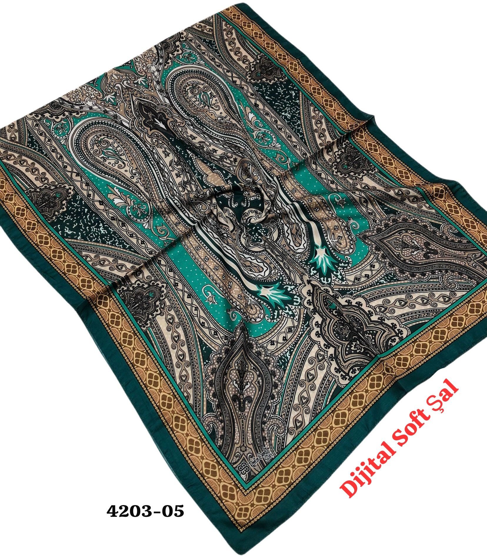 4203 Dijital Soft Şal