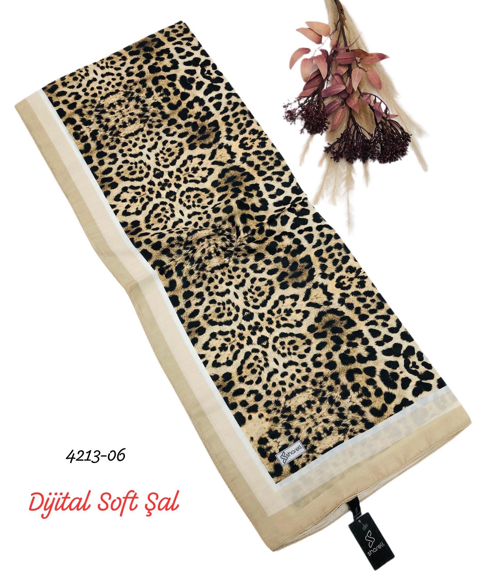 4213 Dijital Soft Şal