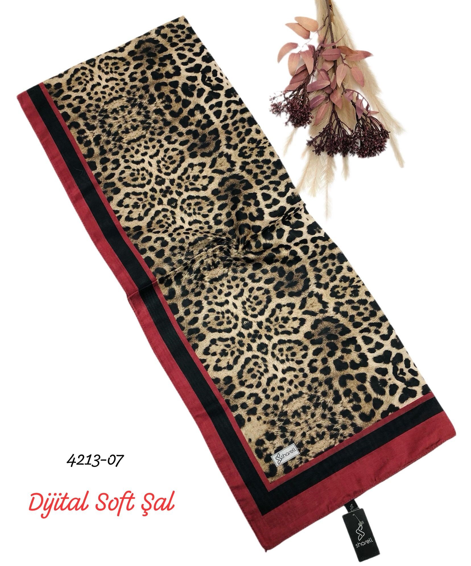 4213 Dijital Soft Şal