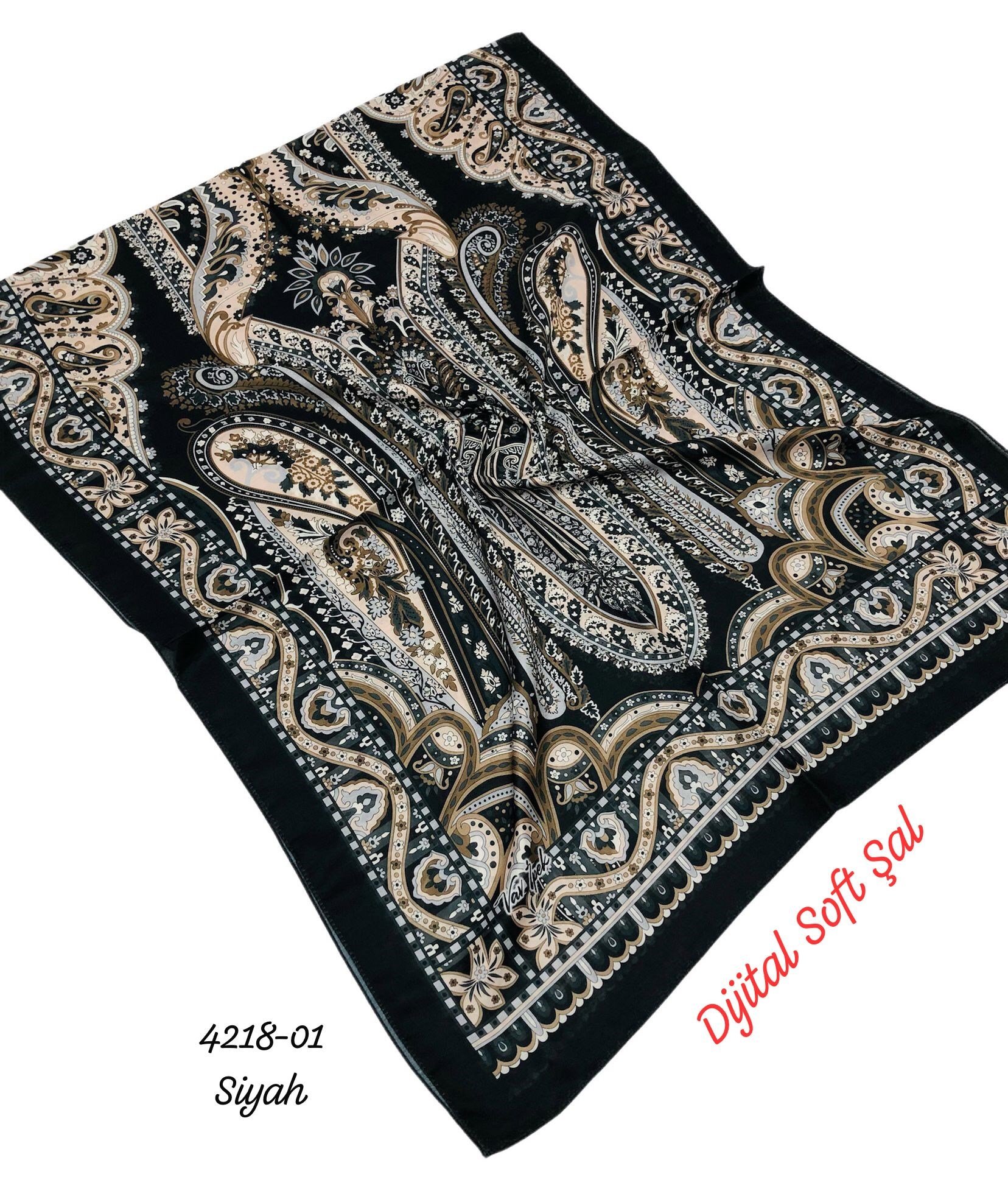 4218 Dijital Soft Şal