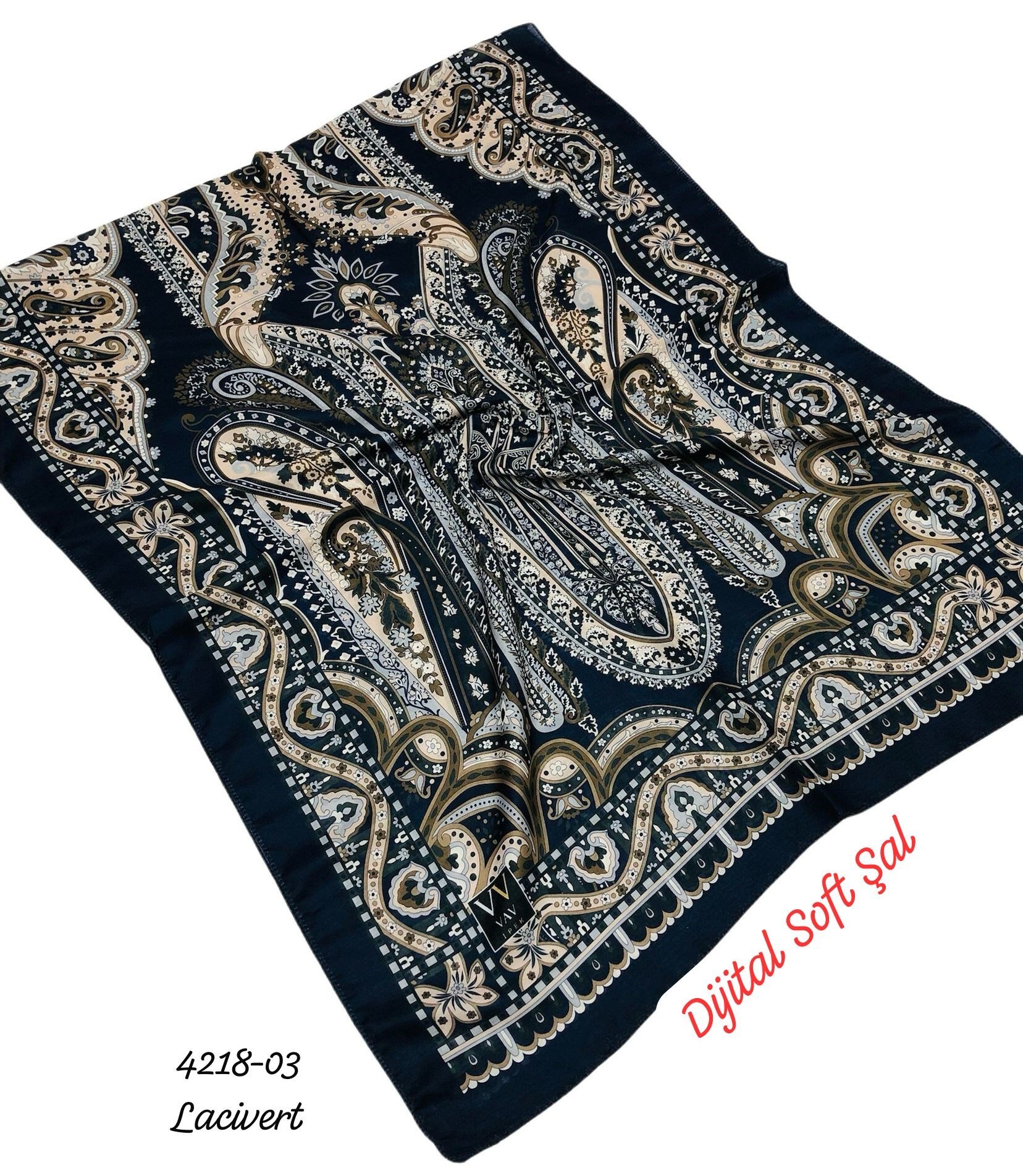 4218 Dijital Soft Şal