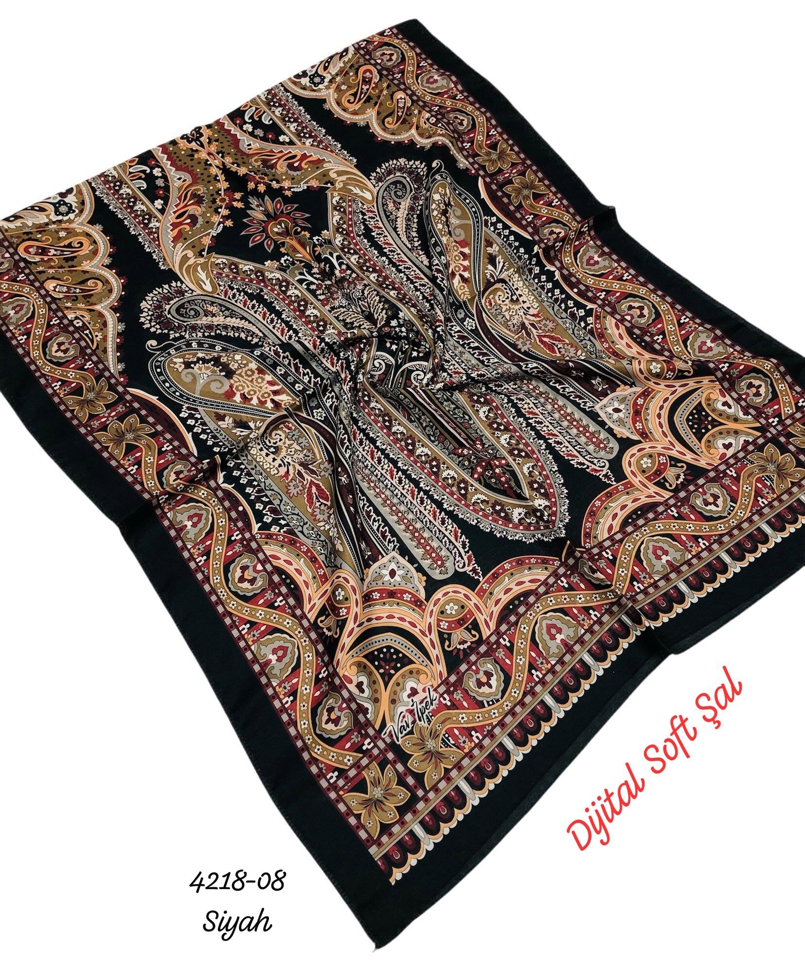 4218 Dijital Soft Şal